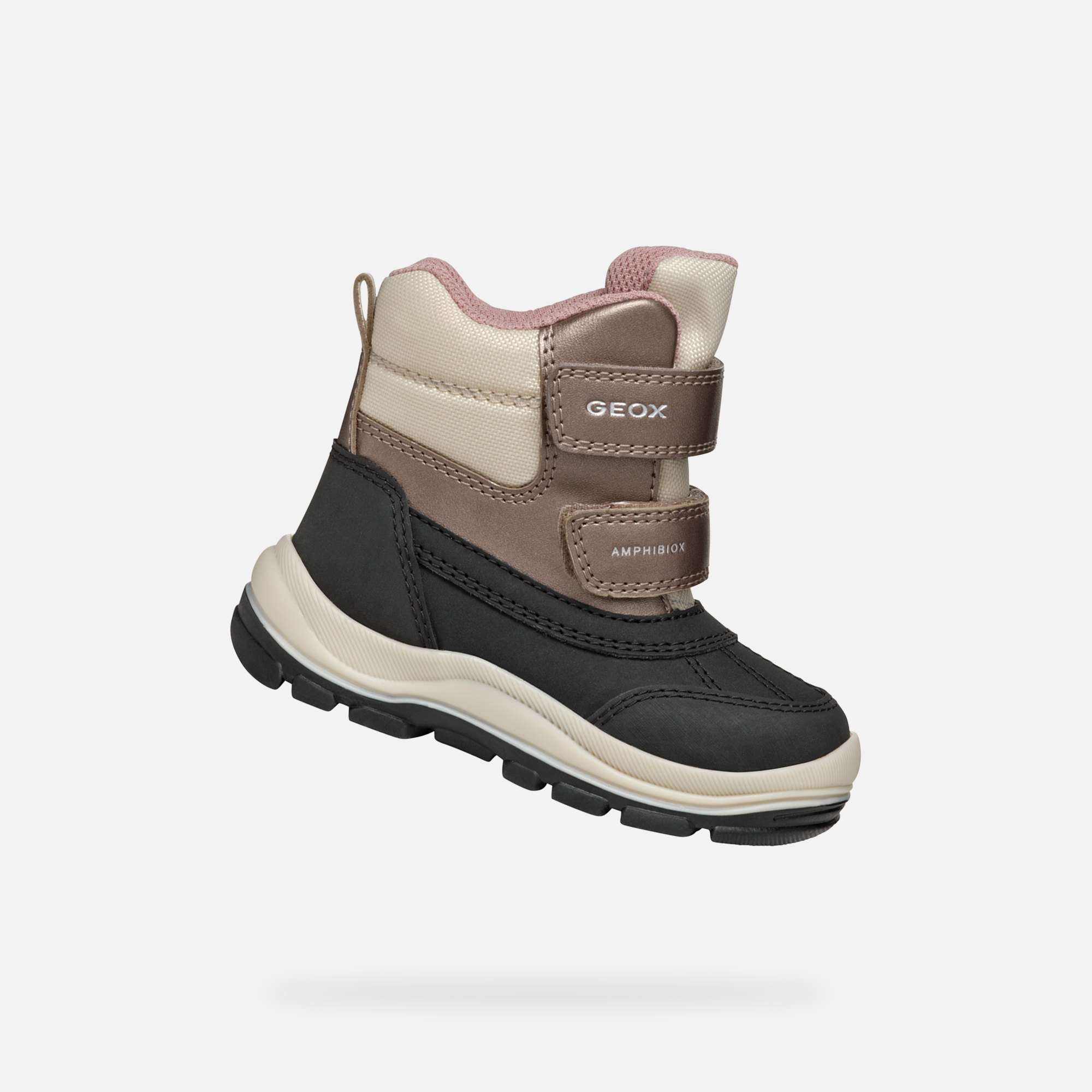 Черни боти Geox Flanfil ABX за момичета