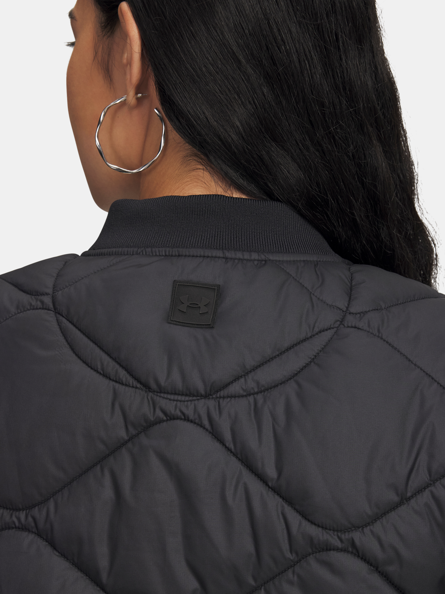 Women's Under Armour Heritage Bomber-BLK Jacket - Women's