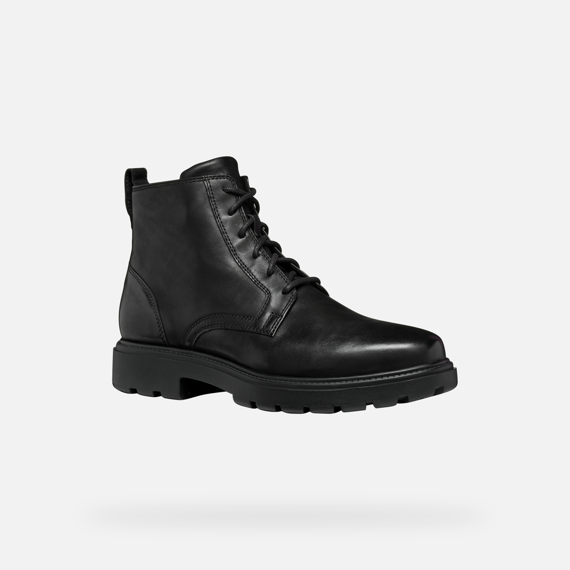 Black men&#039;s ankle boots Geox Spherica EC7 - Men&#039;s