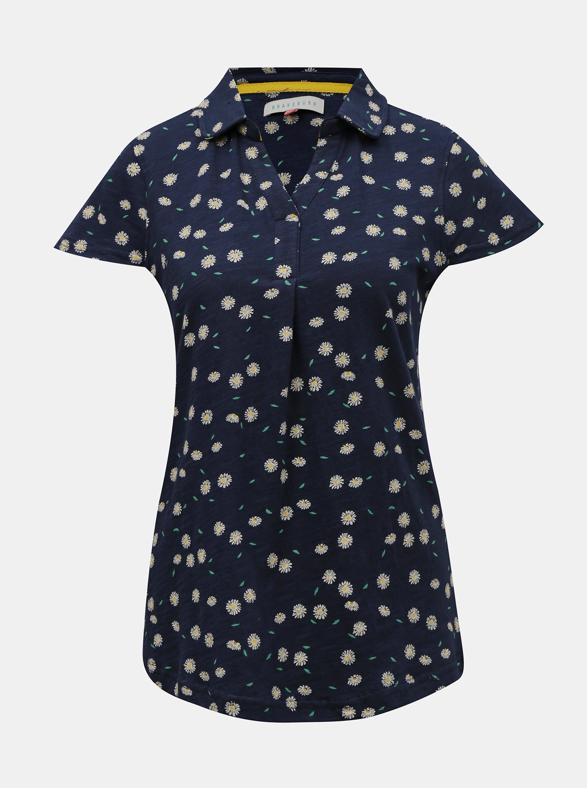 Dark blue floral T-Shirt Brakeburn - Women