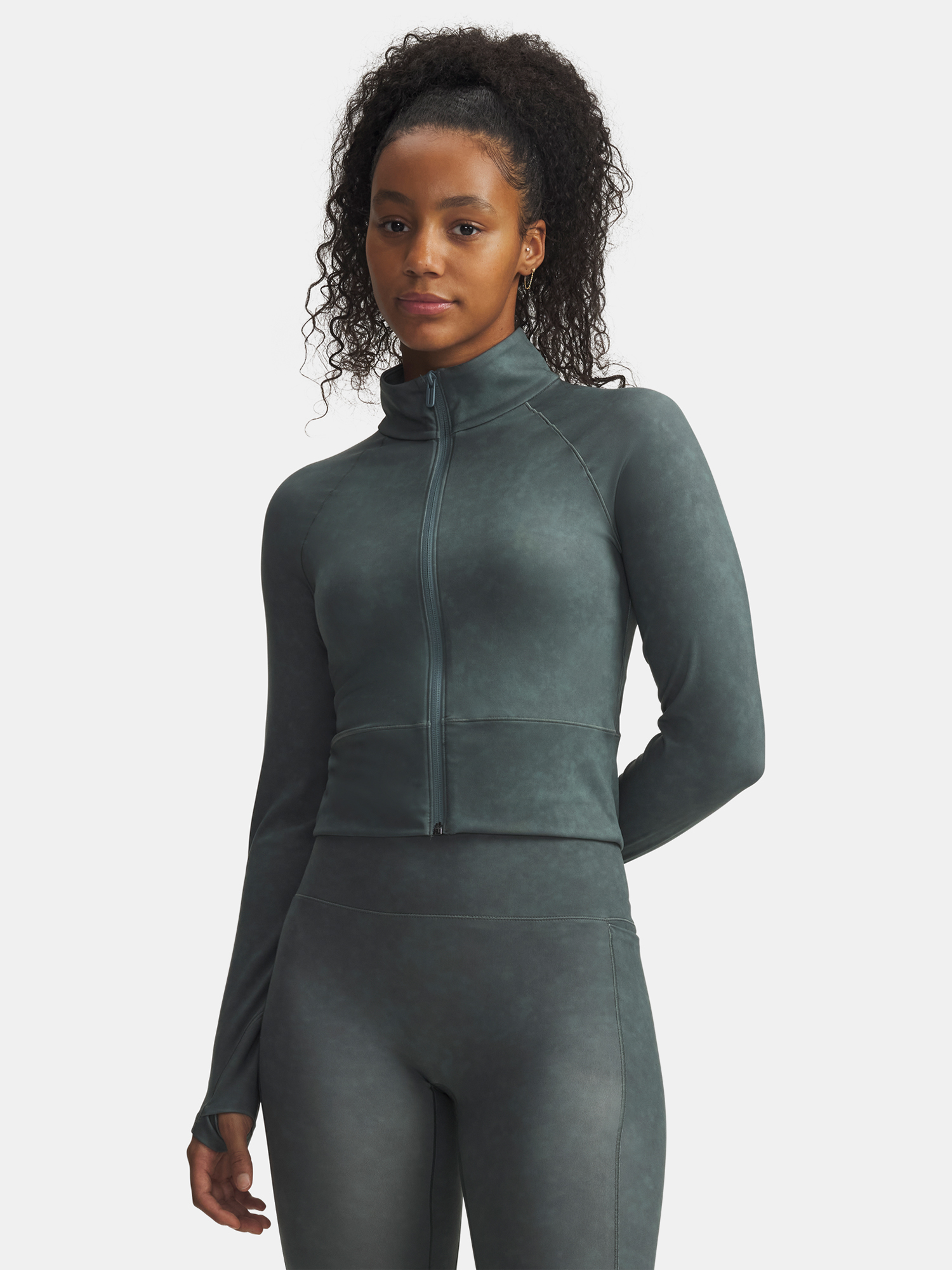 Under Armour Meridian Suede Effect FZ-BLU Women's Sweatshirt - Women's