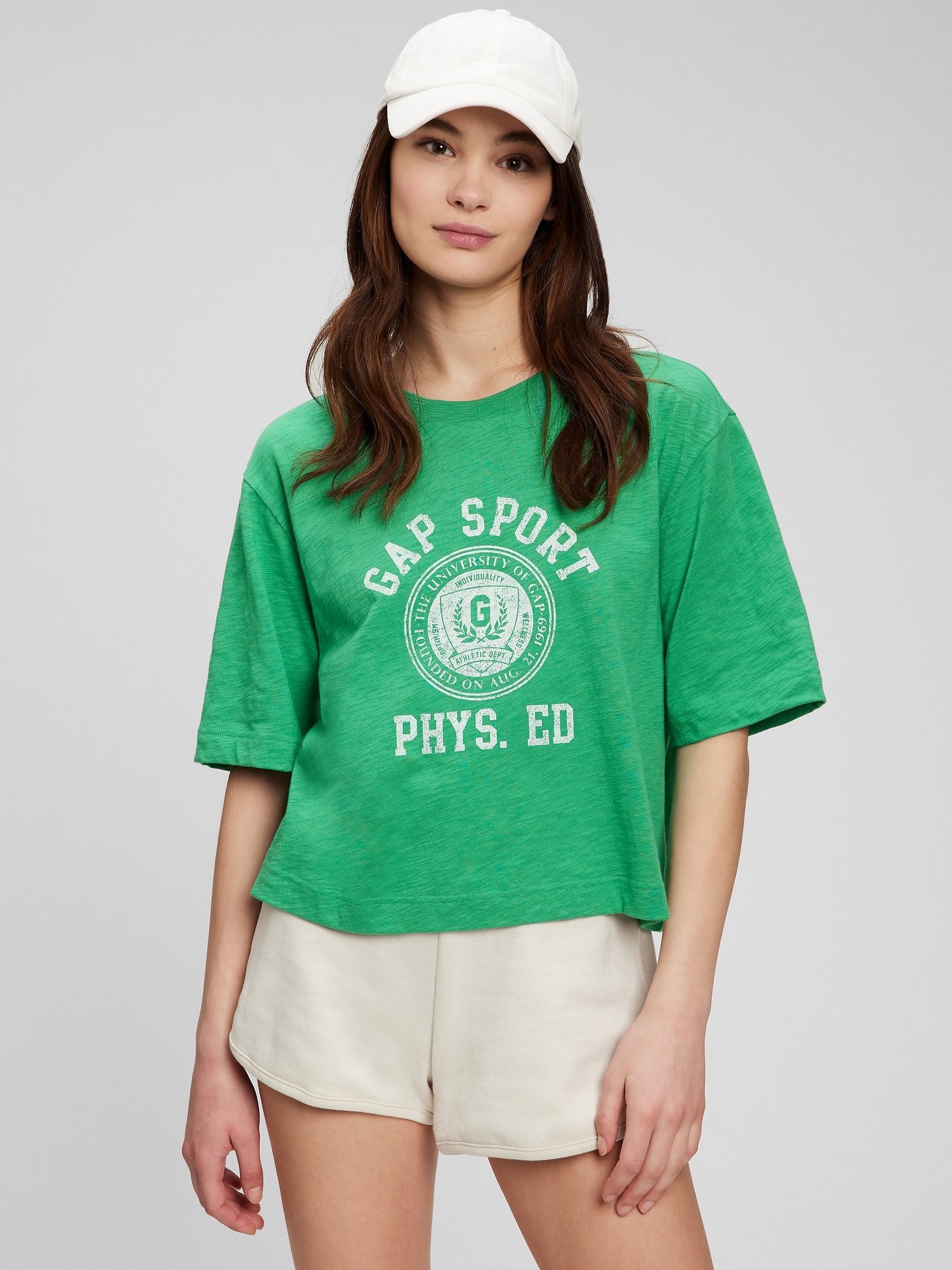 GAP T-shirt Logo Easy Sport - Women