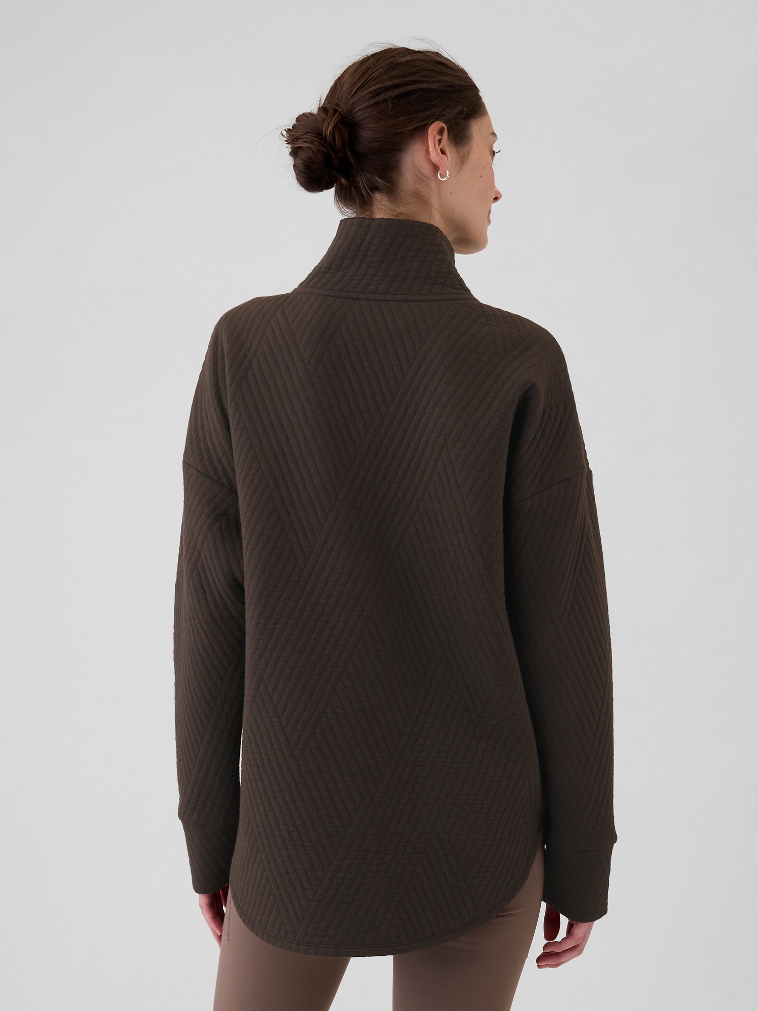 Quilted sweater GapFit - Women