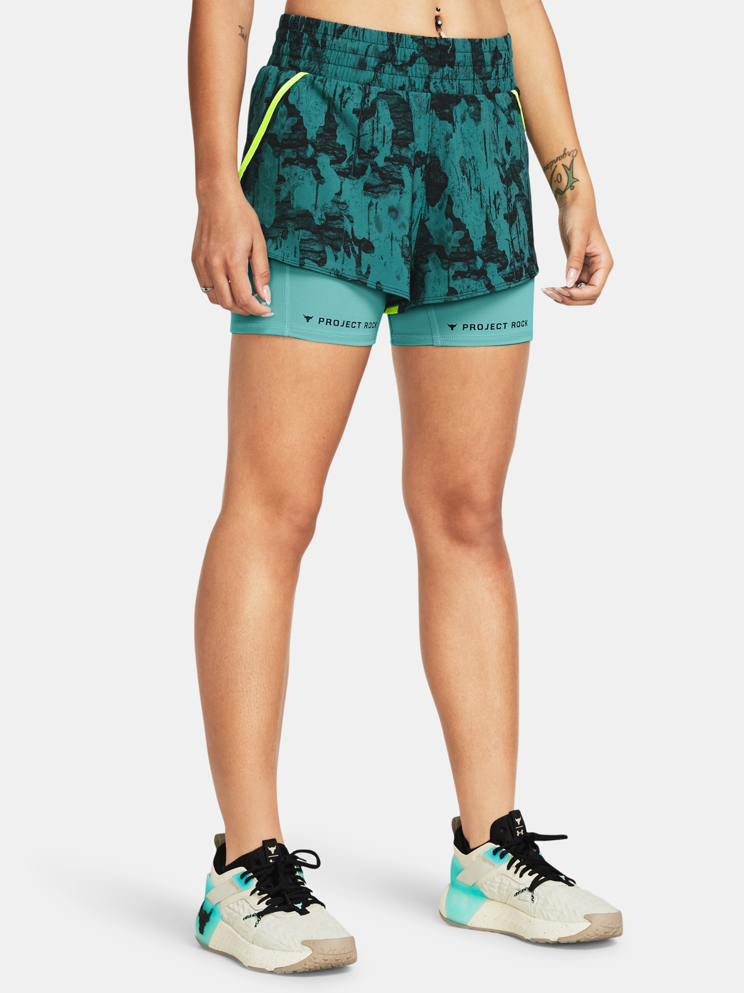 Under Armour Kraťasy Pjt Rck Flex St Pt-GRN - Dámské