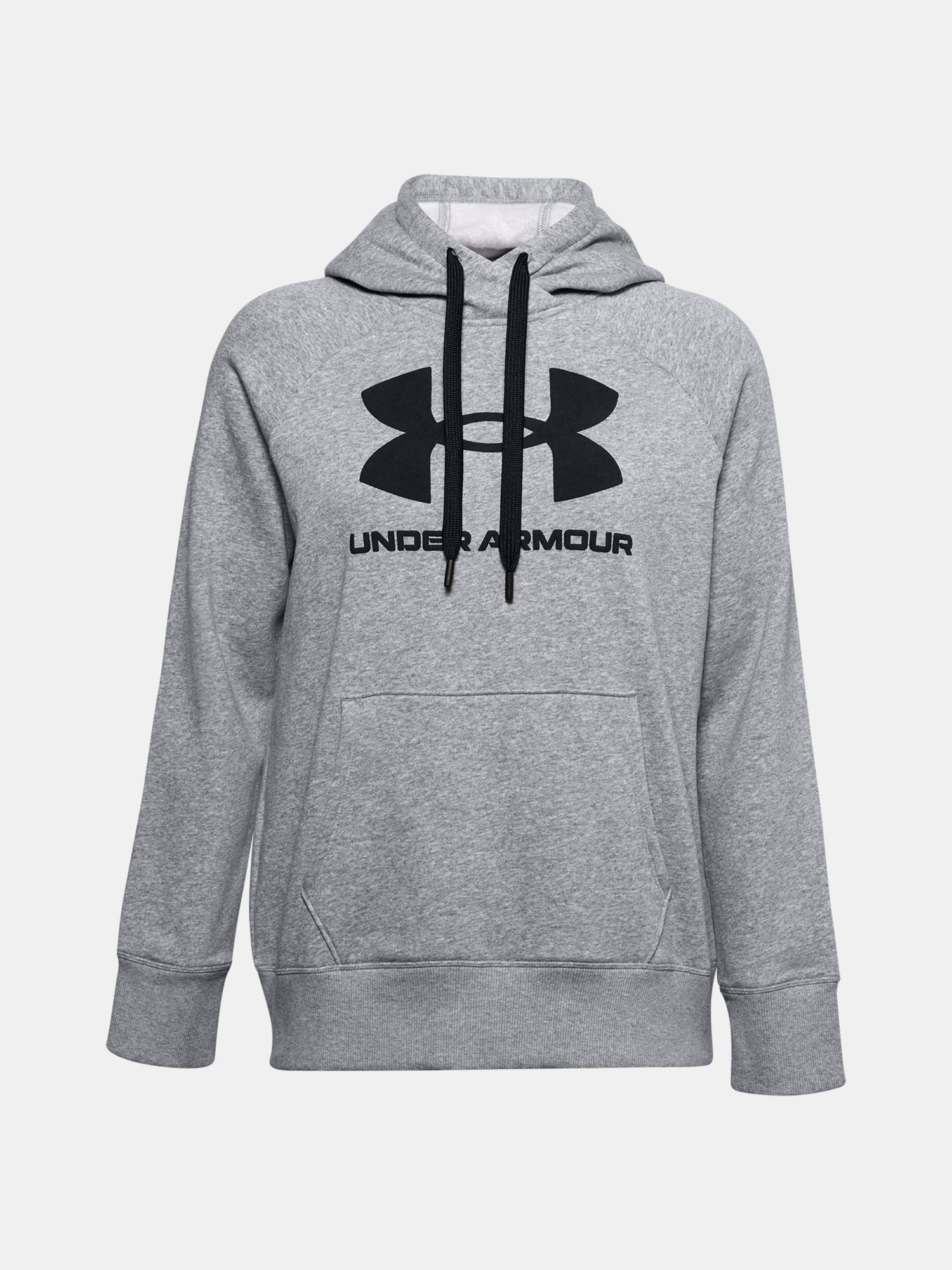 Under Armour Sweatshirt Rival Fleece Logo Hoodie-GRY - Women