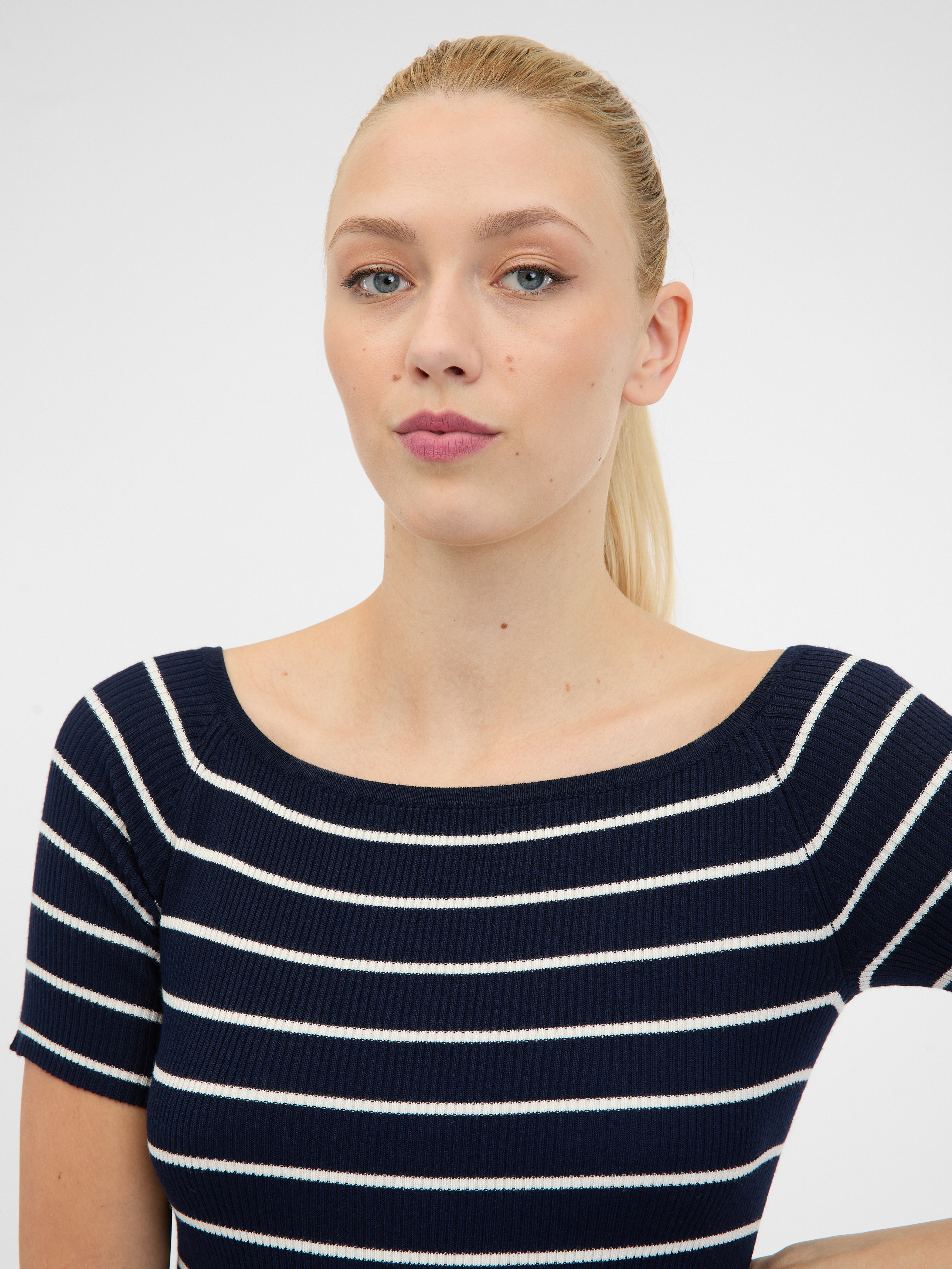 Dark blue women's midi dress ORSAY - Women's