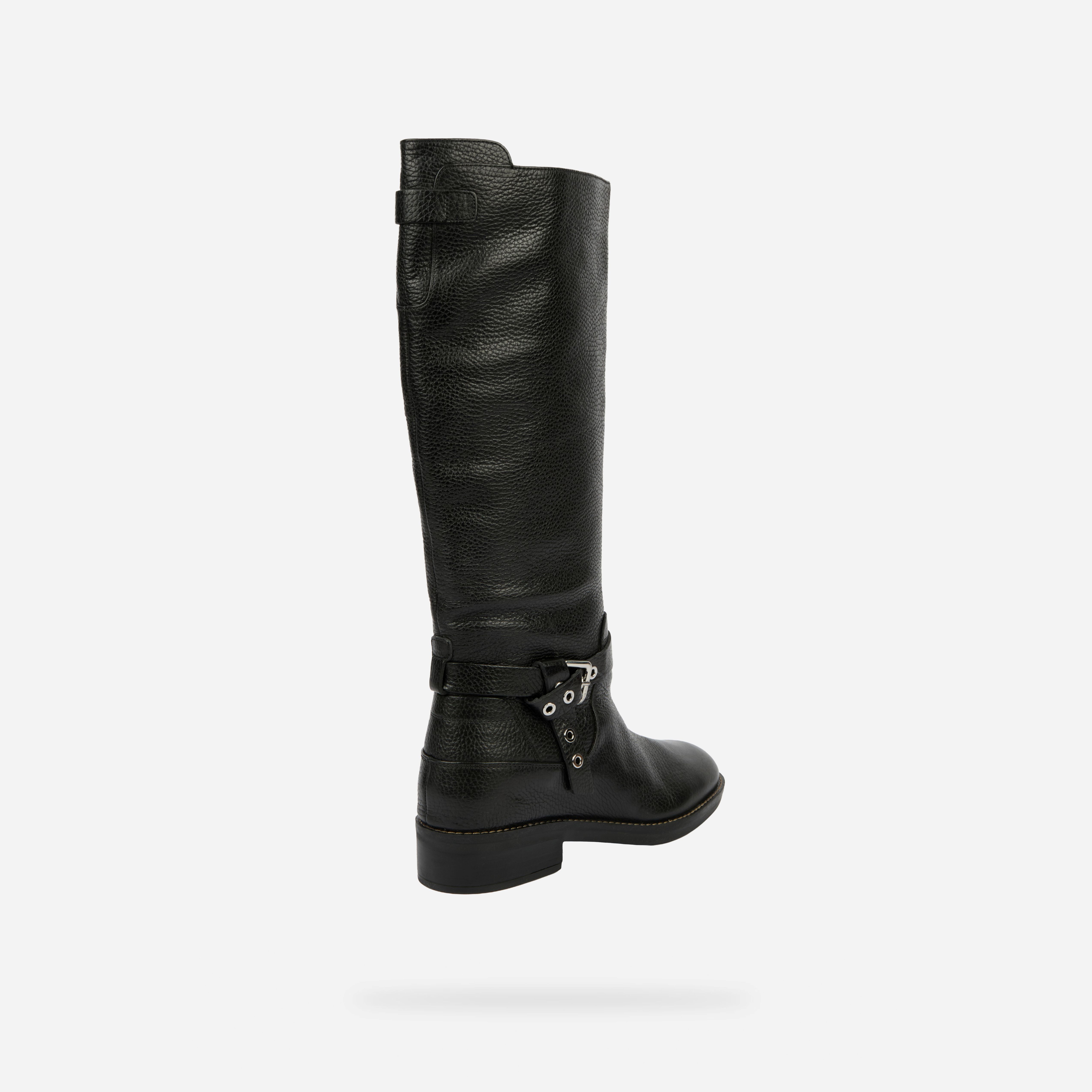Black Women&#039;s Geox Larysse Boots - Women&#039;s