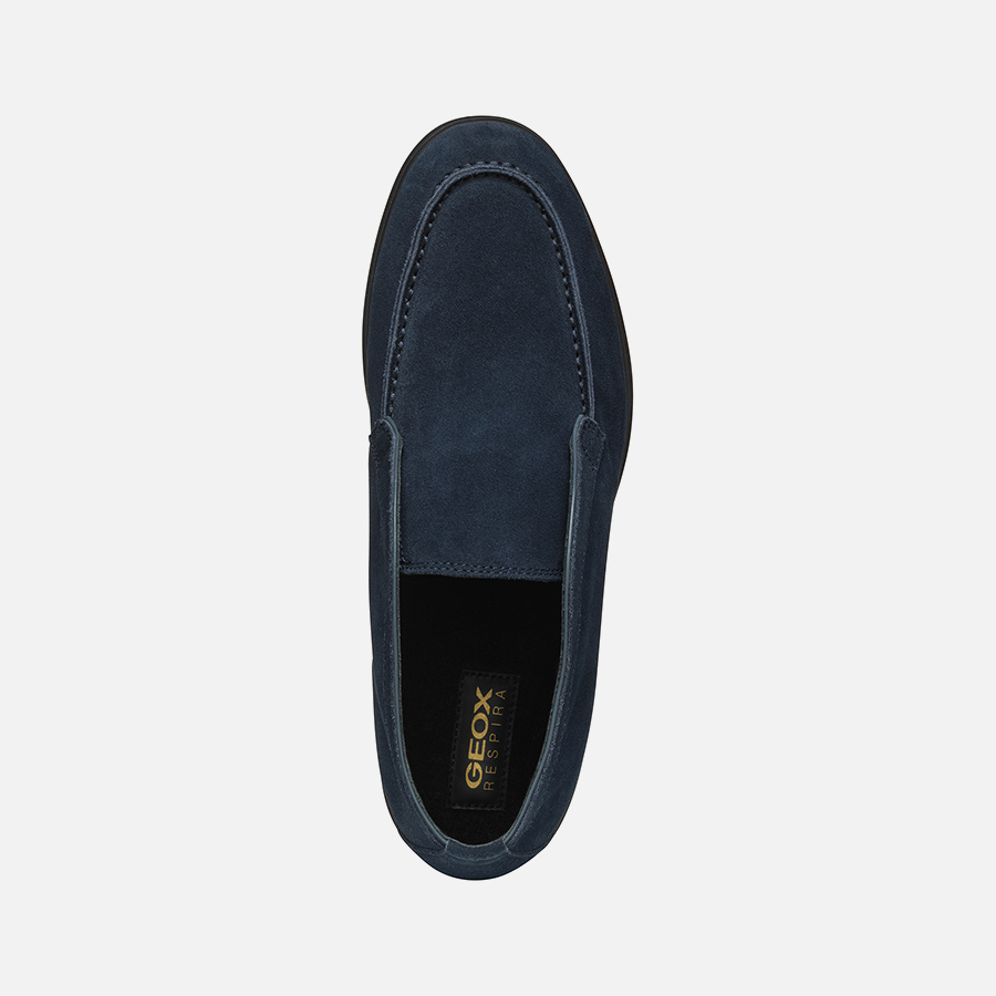 Dark blue men's ankle shoes Geox Spherica EC11 - Men