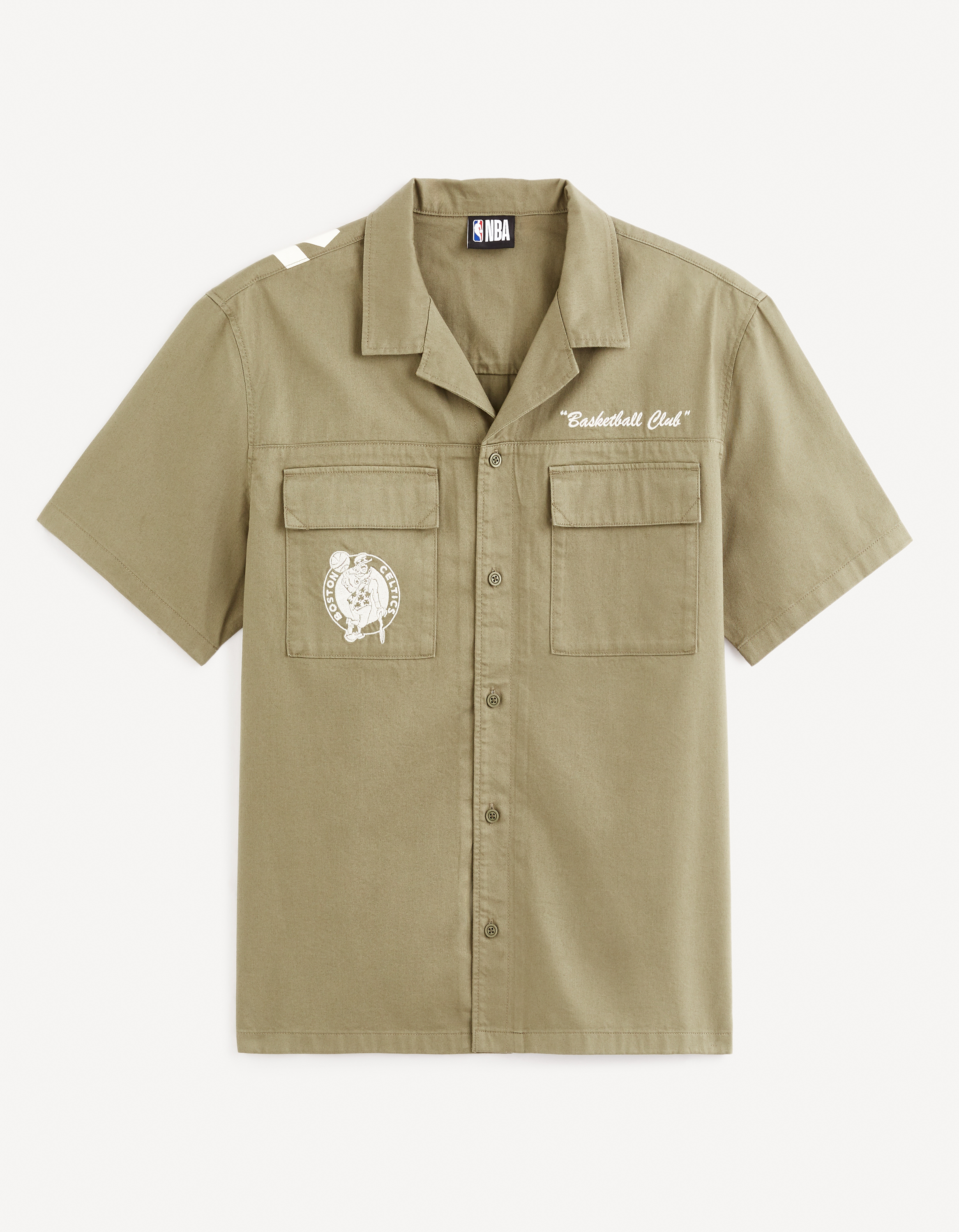 Camasi casual pentru barbati Celio - kaki