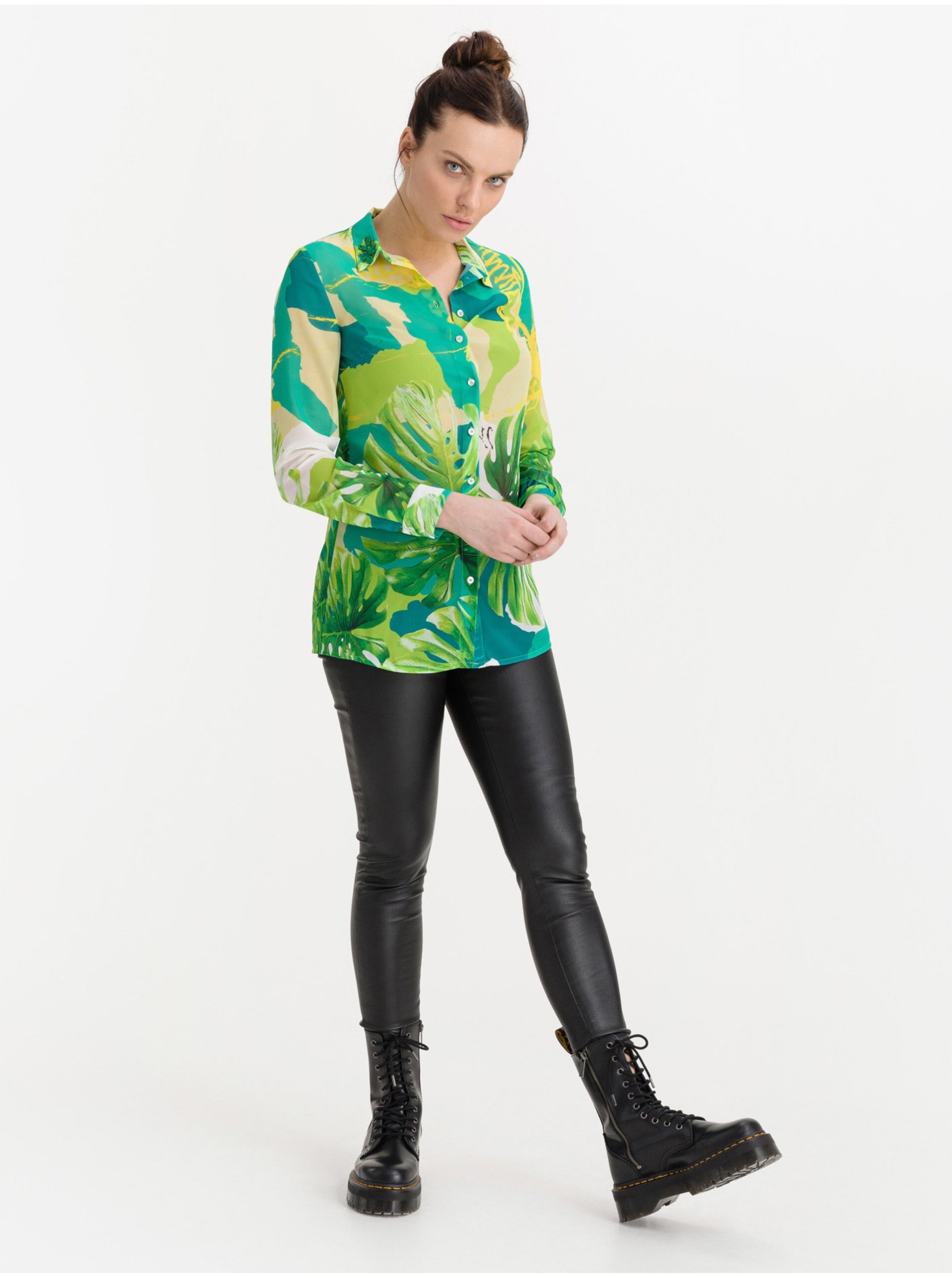 Camasi pentru femei Guess - verde