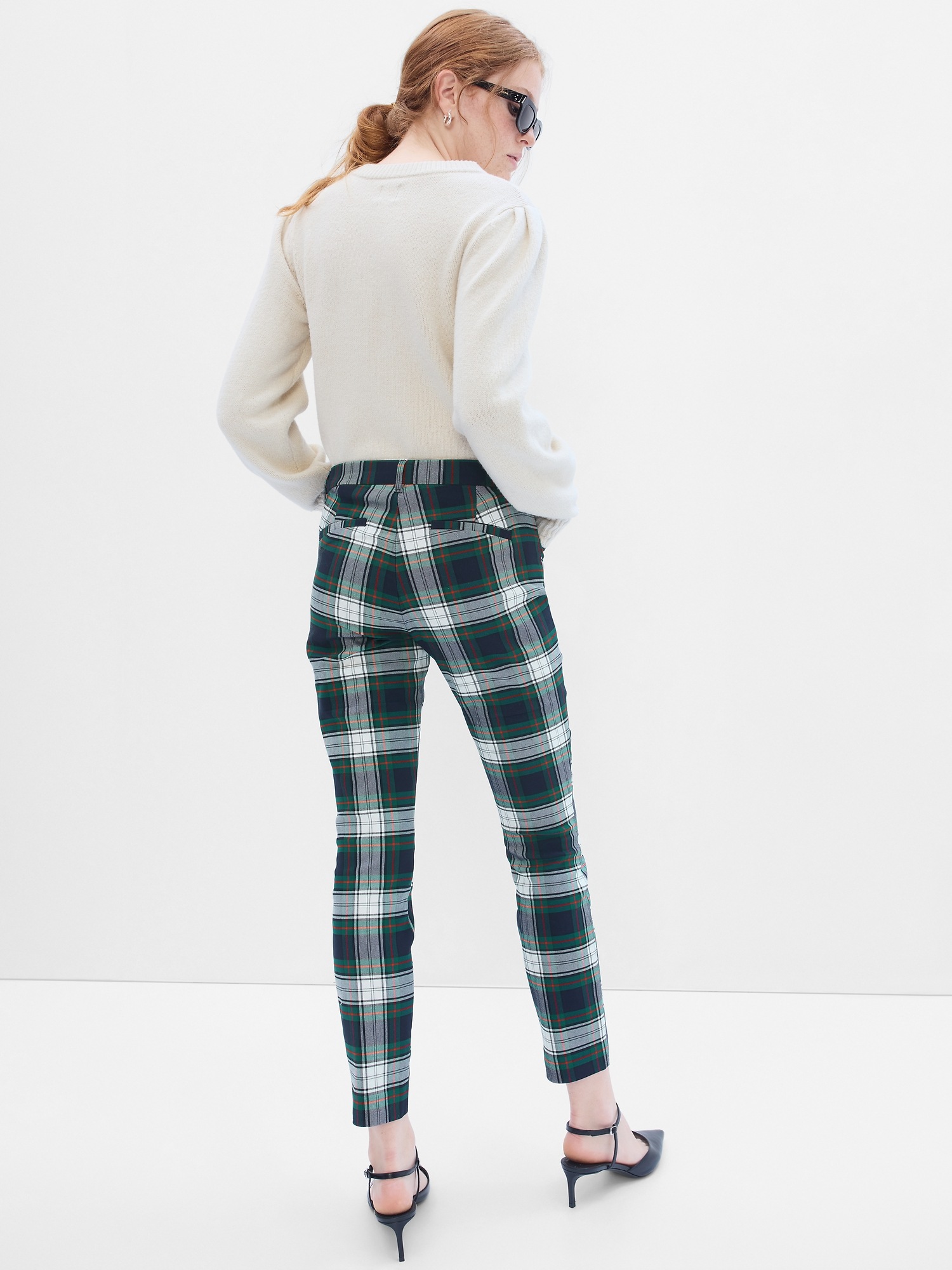 Pantaloni chino pentru femei GAP - negru