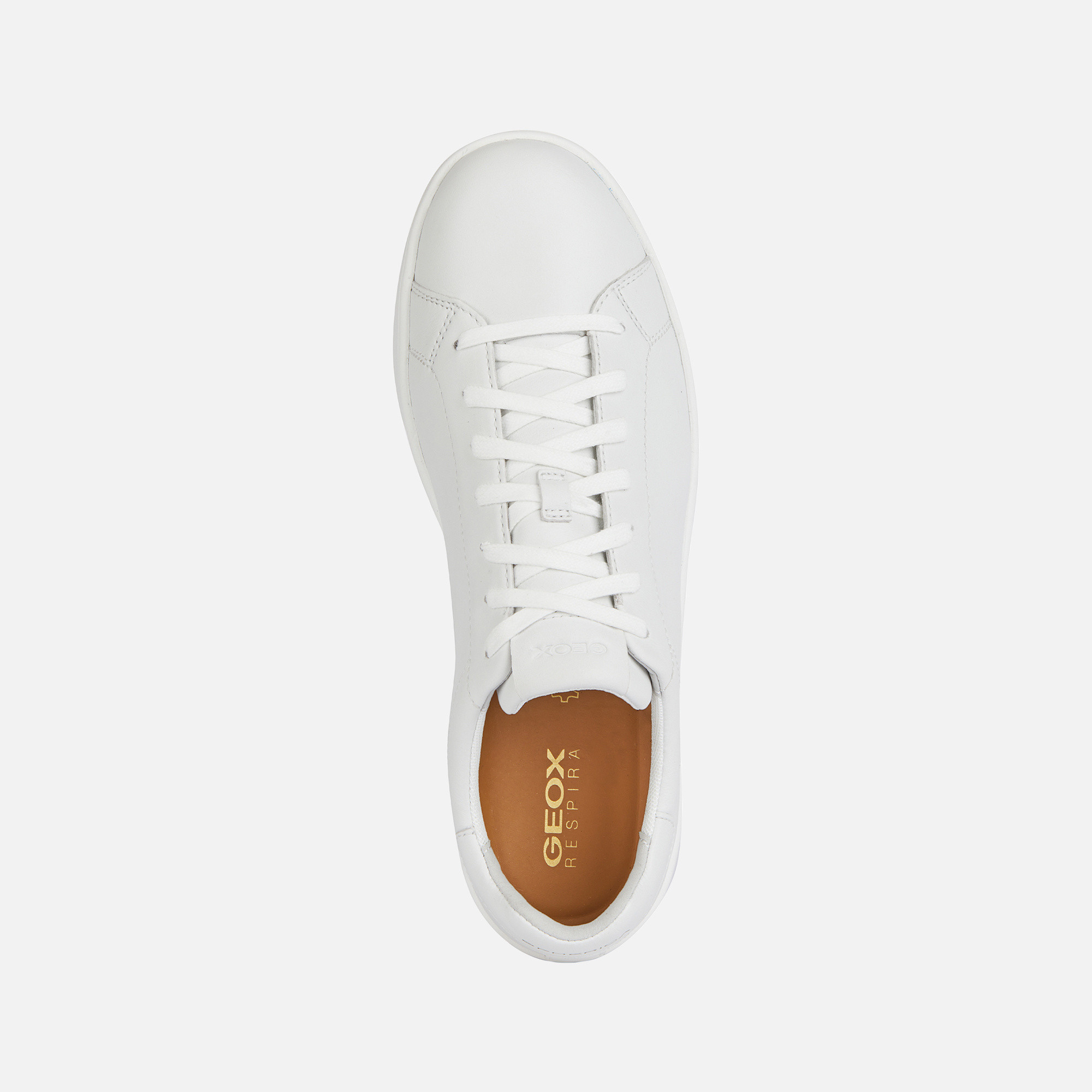 White men's sneakers Geox Spherica ECUB-1 - Men