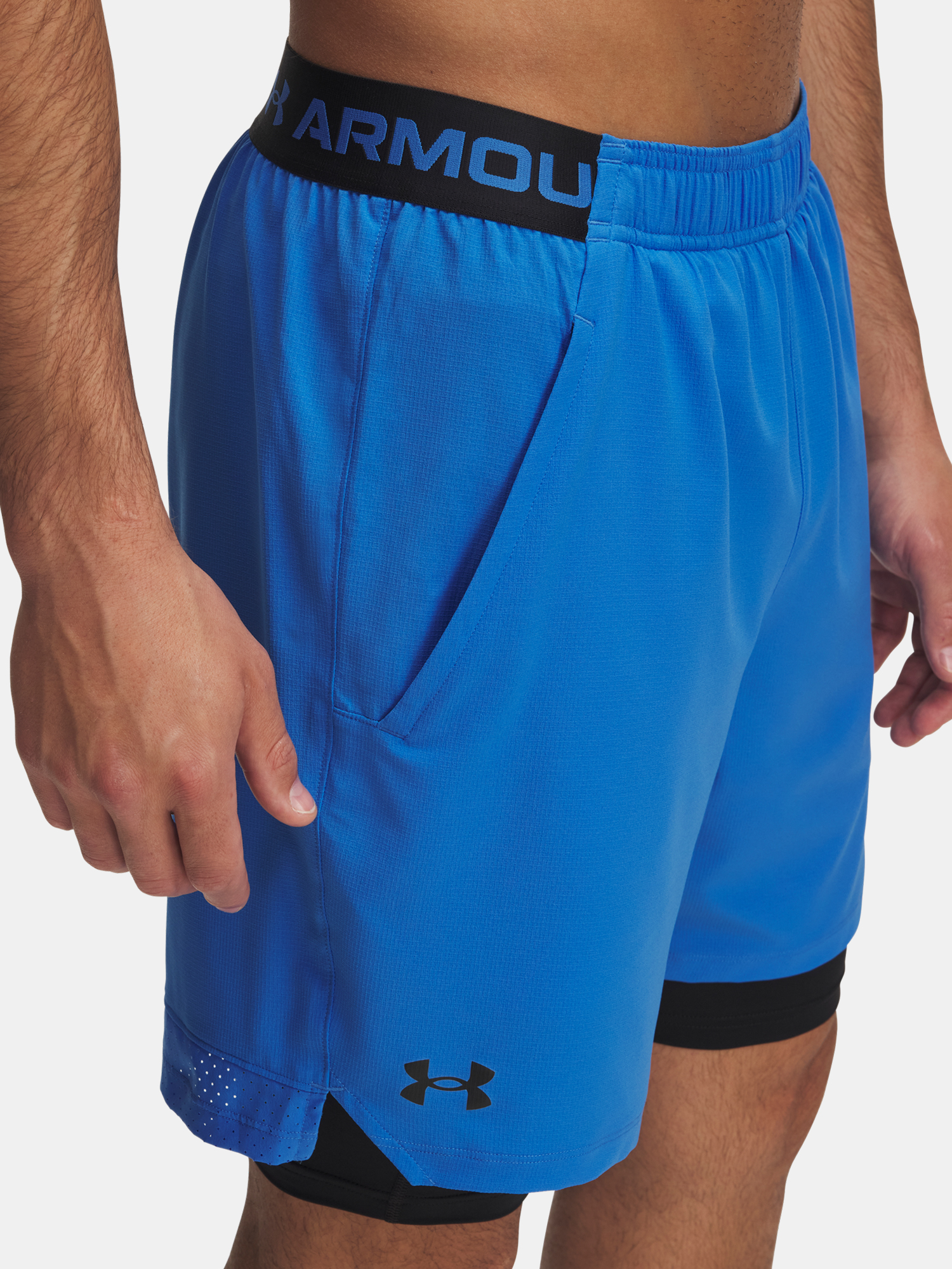 Men&#039;s shorts Under Armour UA Vanish Woven 2in1 Sts-BLU - Men&#039;s
