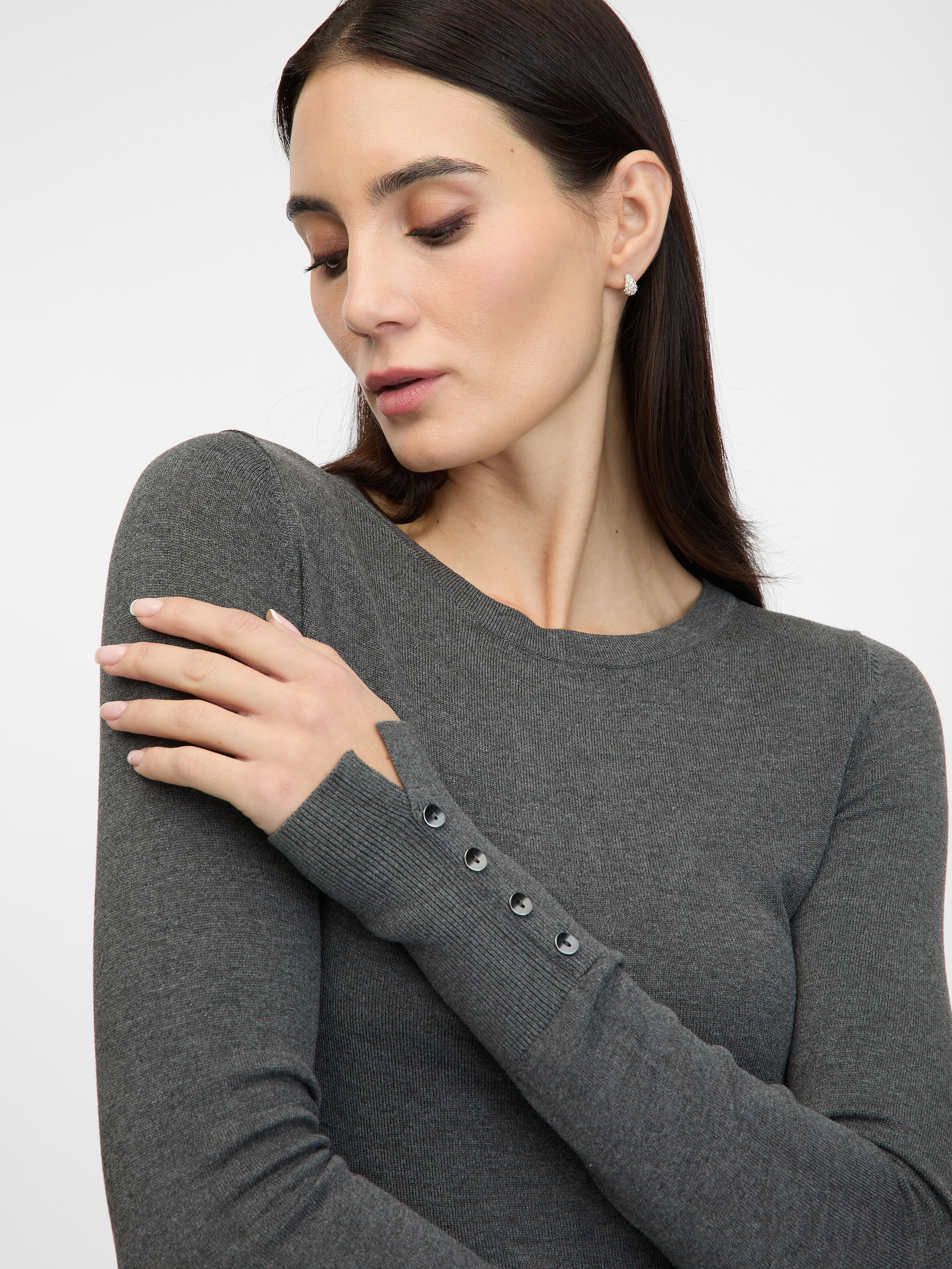 Grey women's sweater ORSAY - Women's