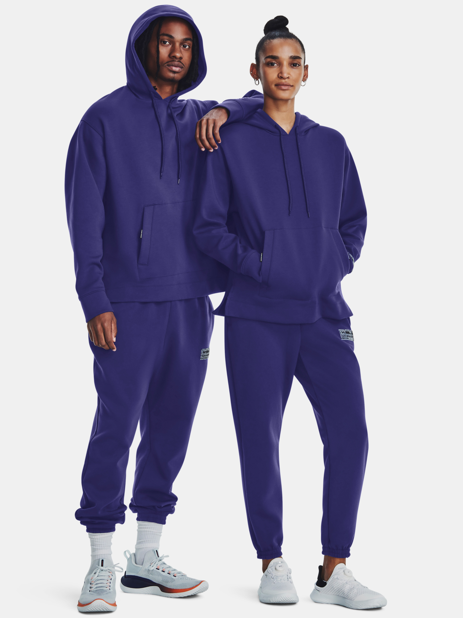 Marimi curvy pentru femei Under Armour - albastru