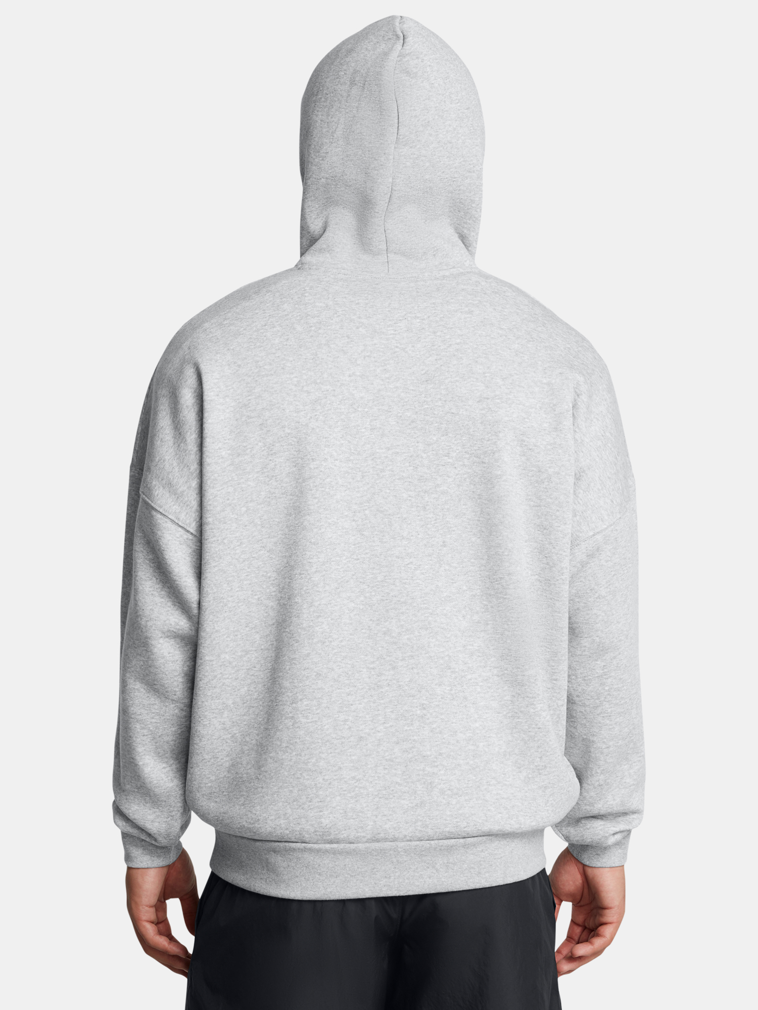 Men&#039;s sweatshirt Under Armour UA Icon Fleece OS Hood-GRY - Men&#039;s