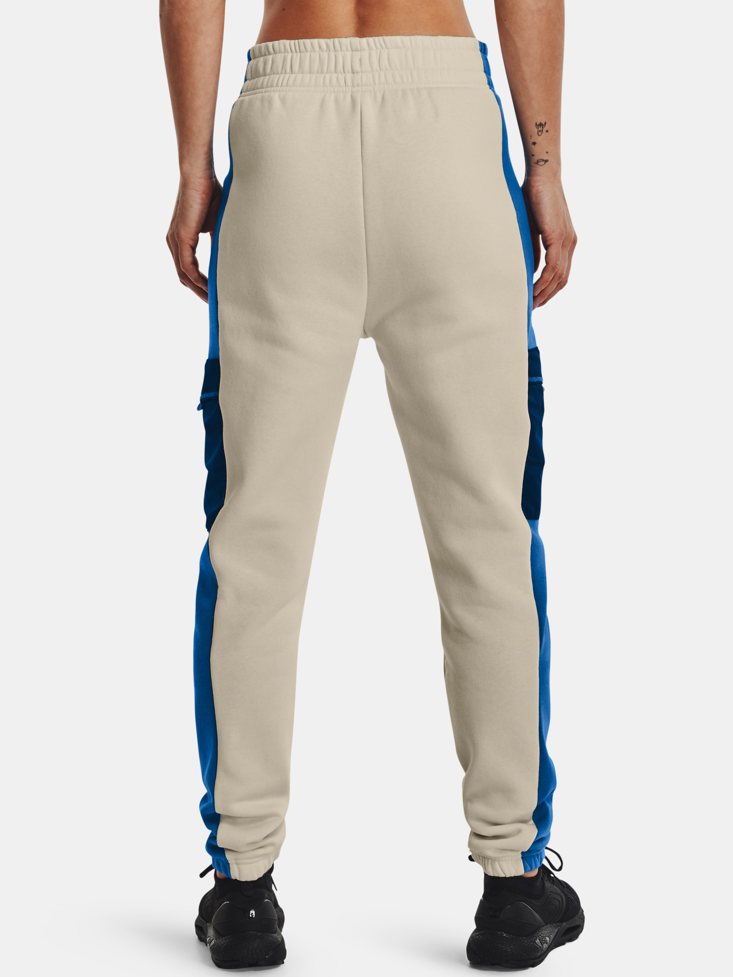 Pantaloni sport pentru femei Under Armour - maro