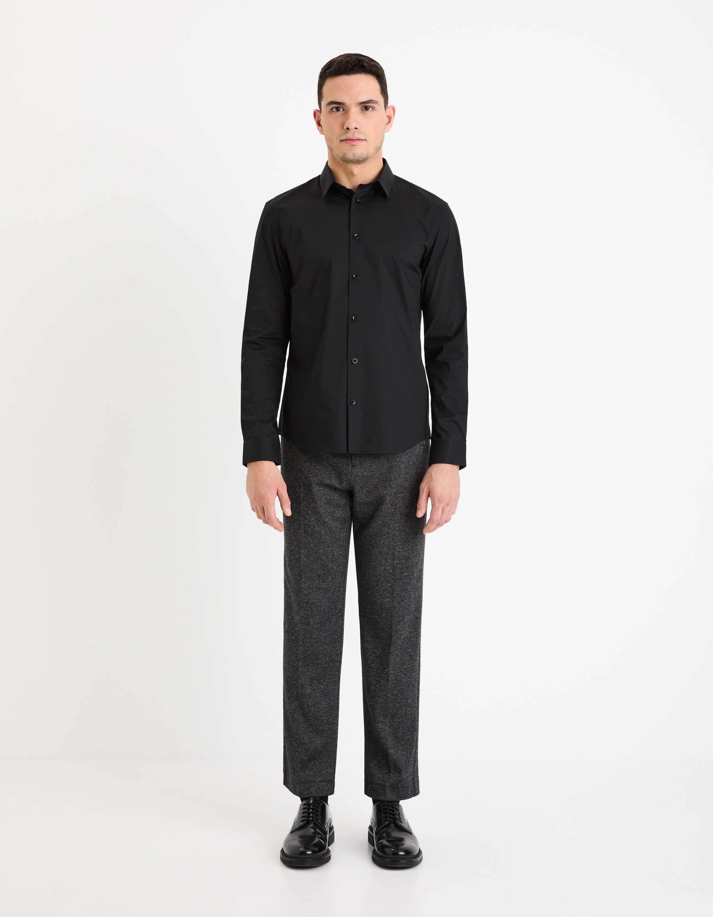 Camasi office pentru barbati Celio - negru
