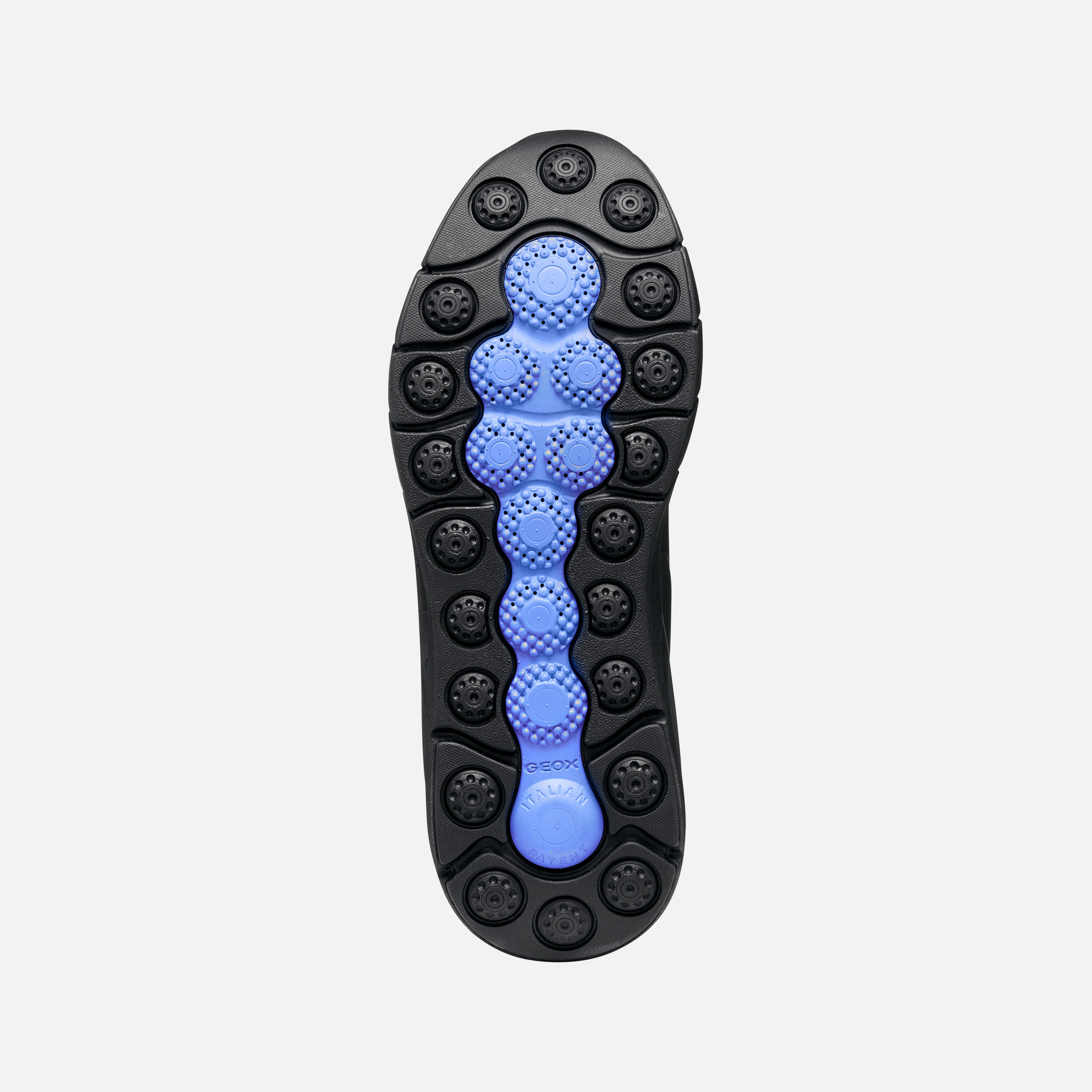 Black men's sneakers Geox Spherica ECUB-5 - Men