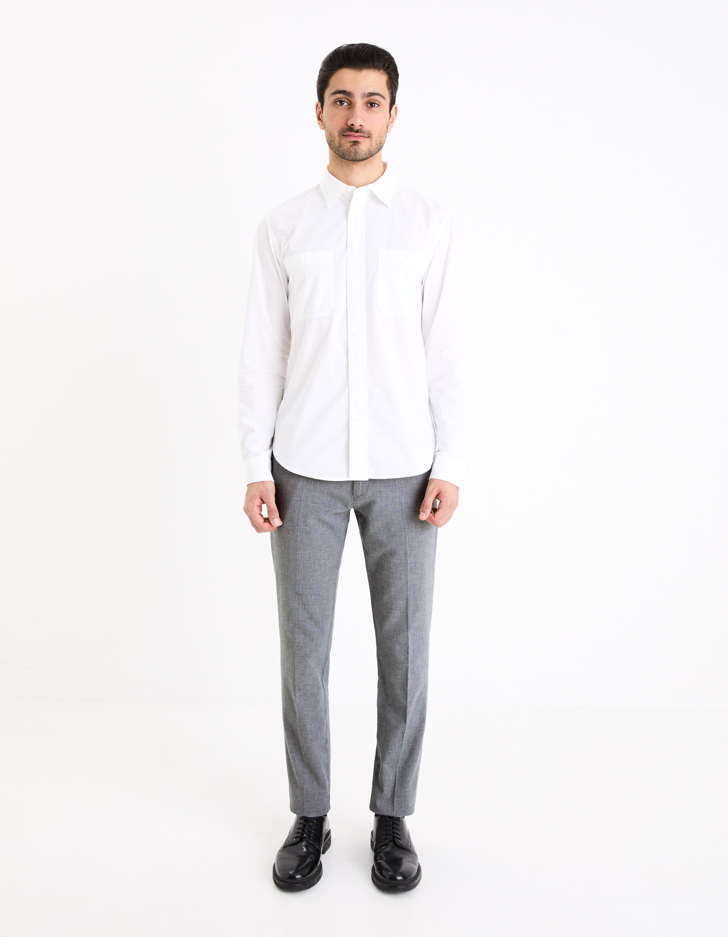 Pantaloni chino pentru barbati Celio - gri