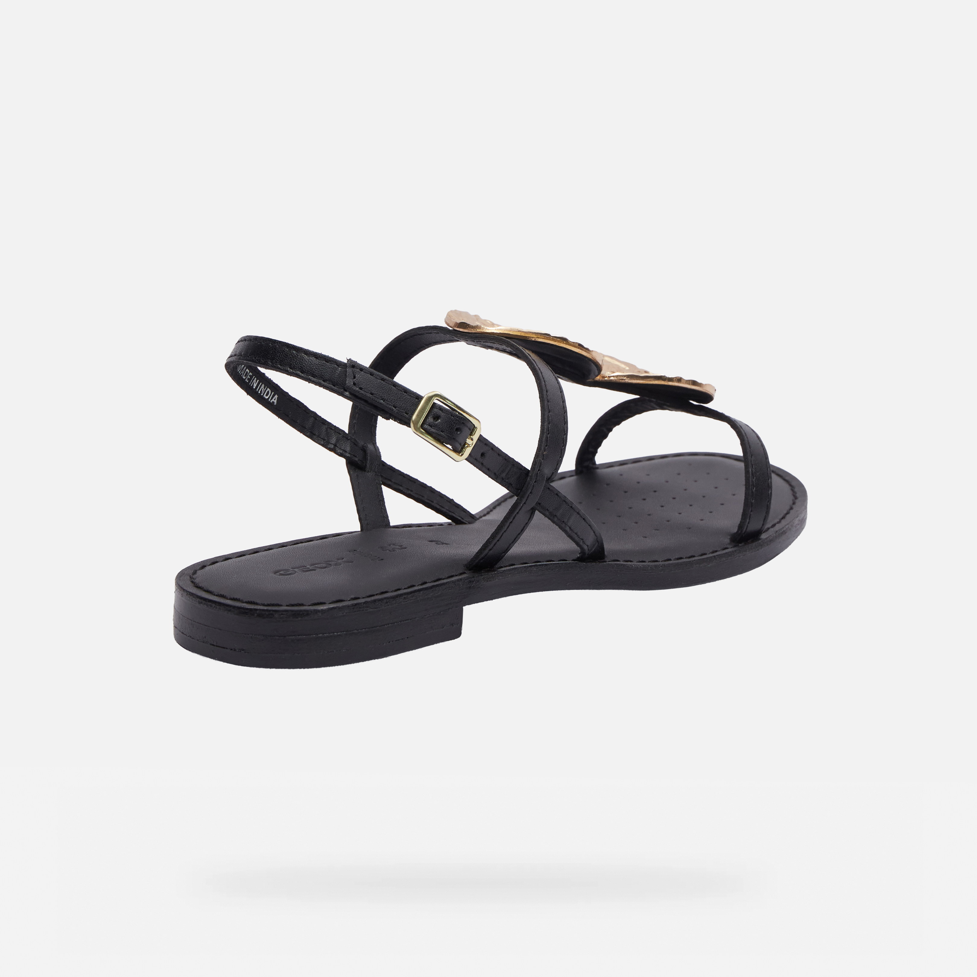 Black women&#039;s sandals Geox Maddalusiac - Women&#039;s