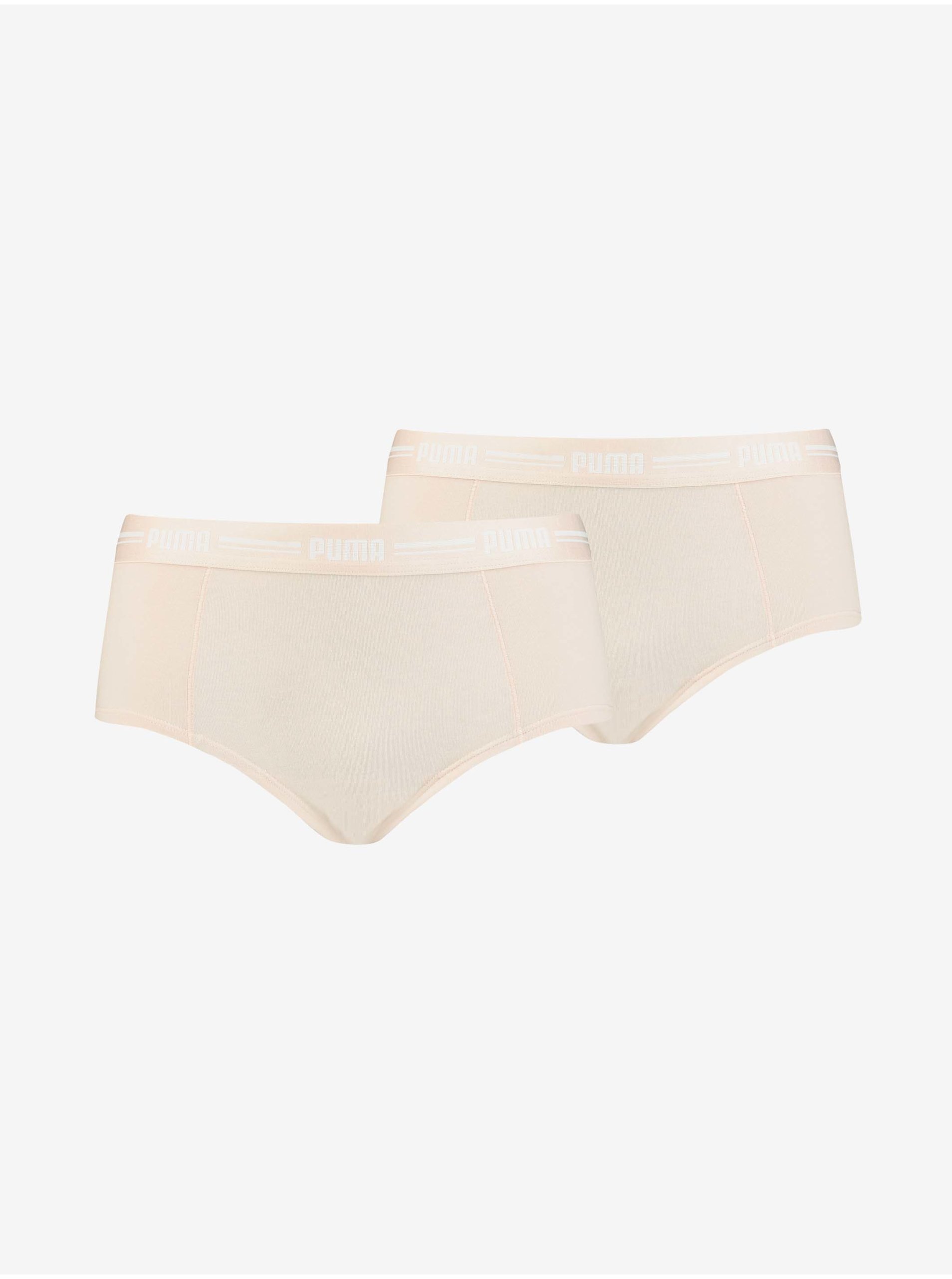 Set Of Two Panties In Light Pink Puma - Women