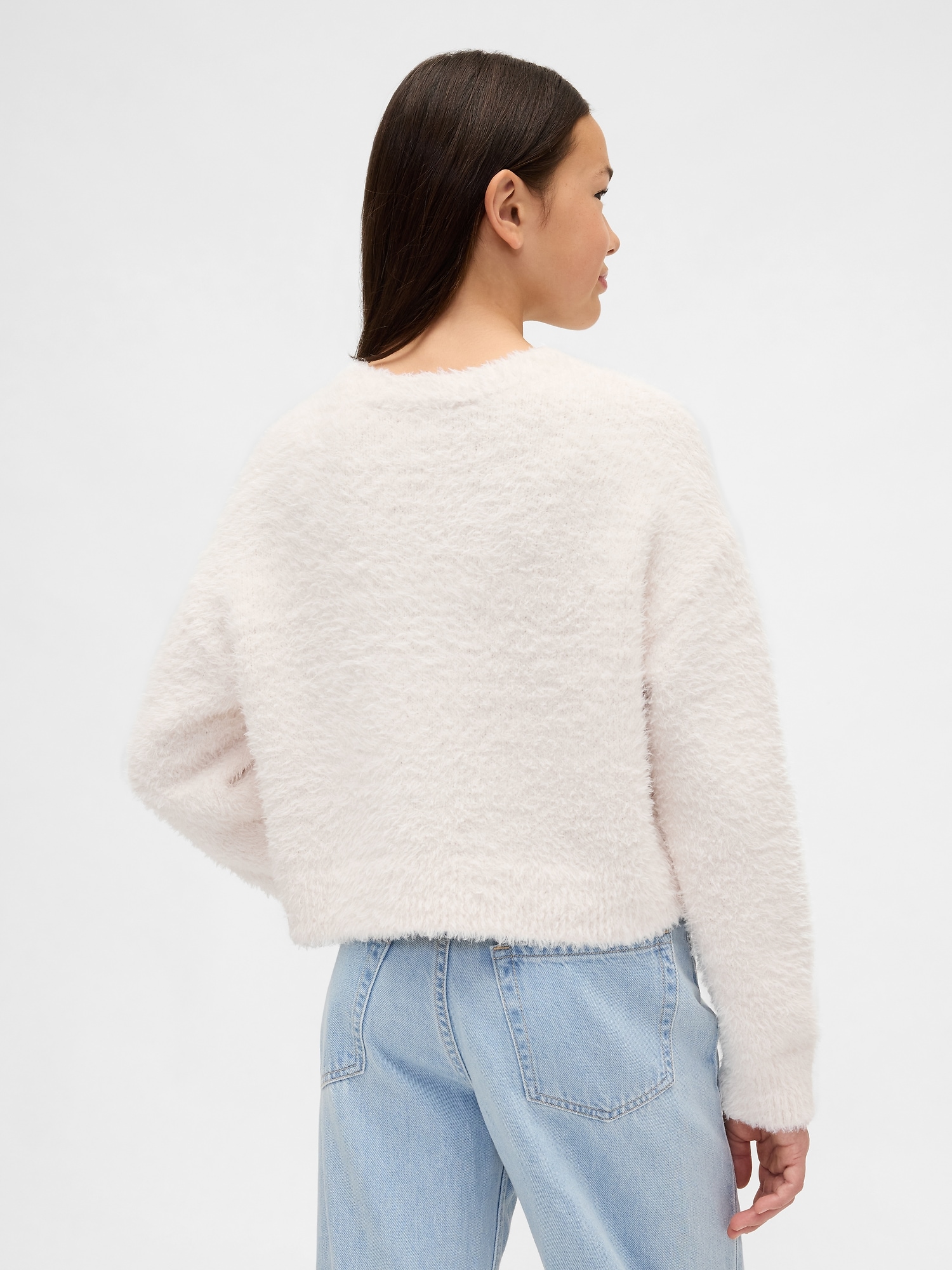 Pulover cu blană pentru copii GAP