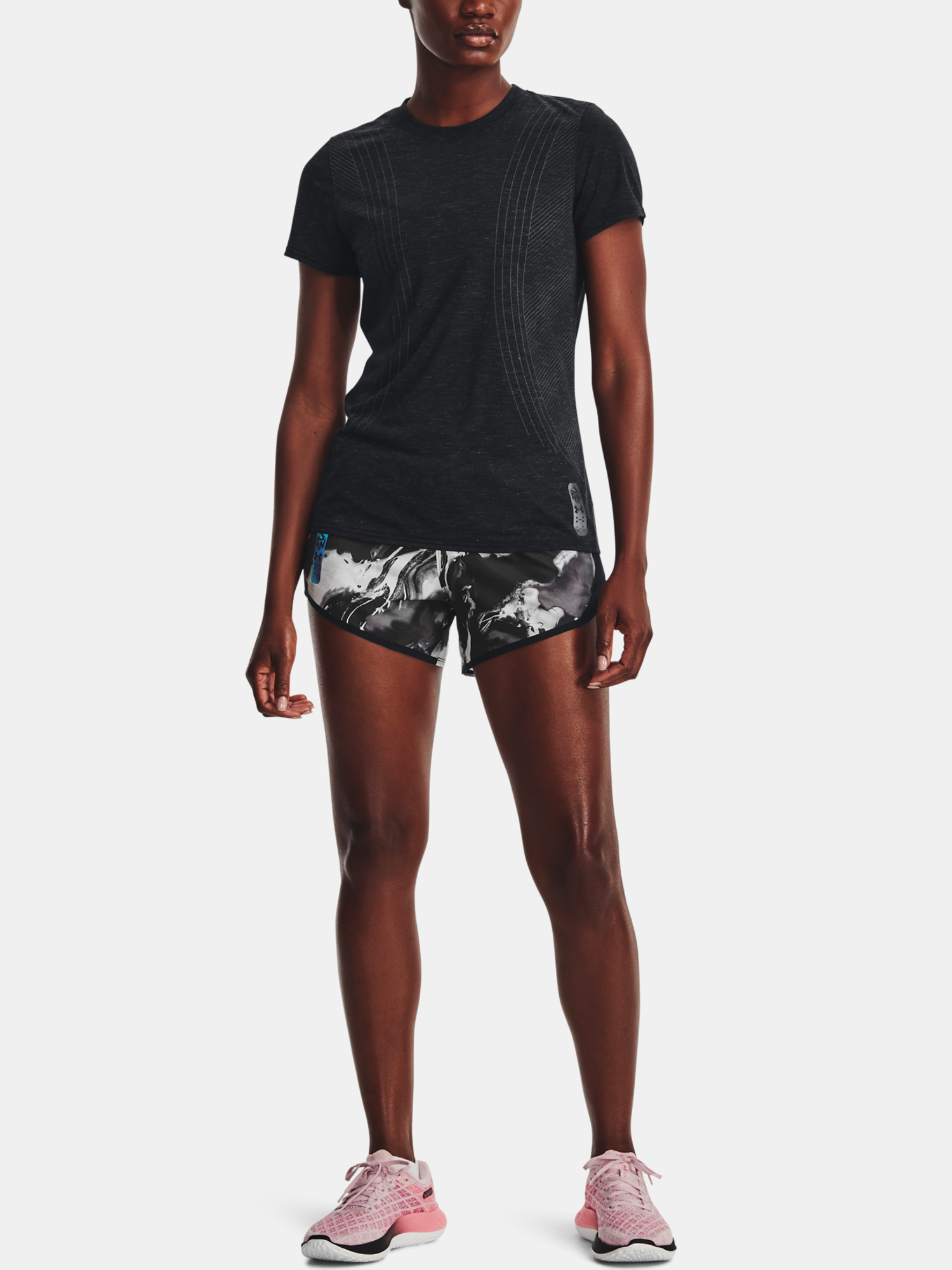 Under Armour Shorts UA Fly By Anywhere Short -BLK - Women