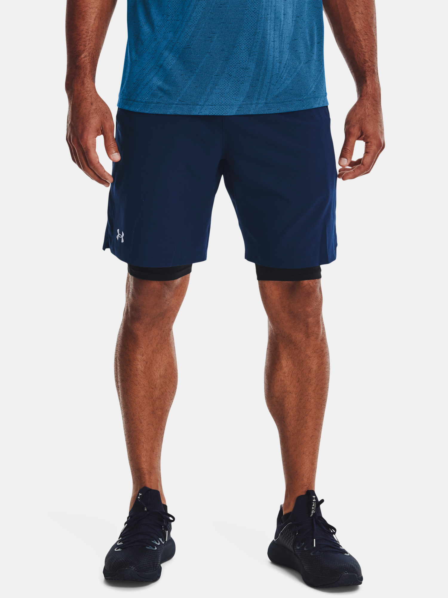 Under Armour Shorts UA Vanish Woven Snap Sts-NVY - Mens