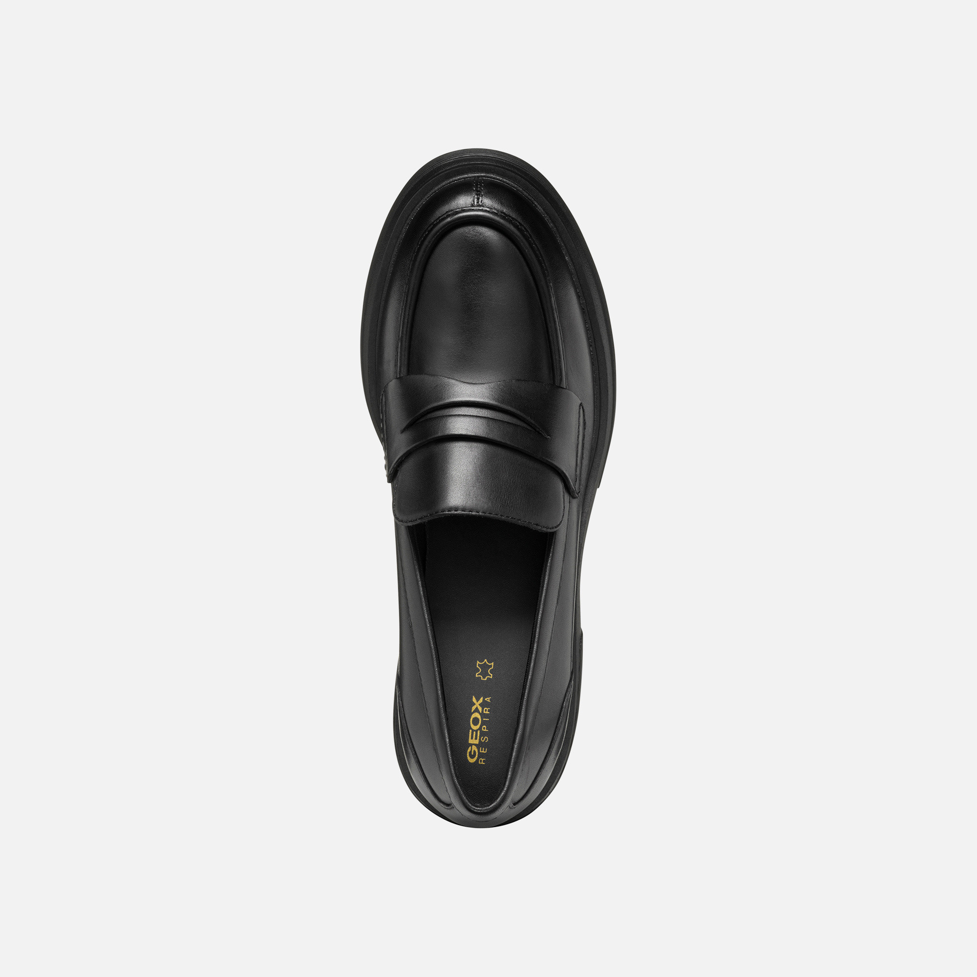 Black women&#039;s moccasins Geox Spherica EC15 - Women&#039;s