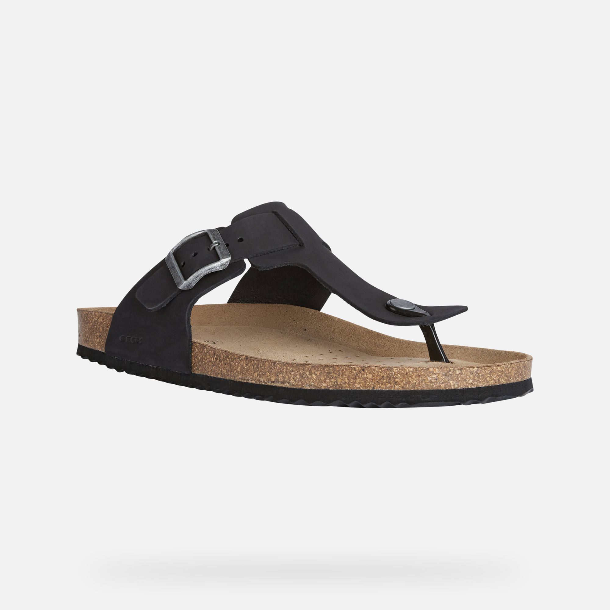 Black men&#039;s flip-flops Geox Ghita - Men&#039;s