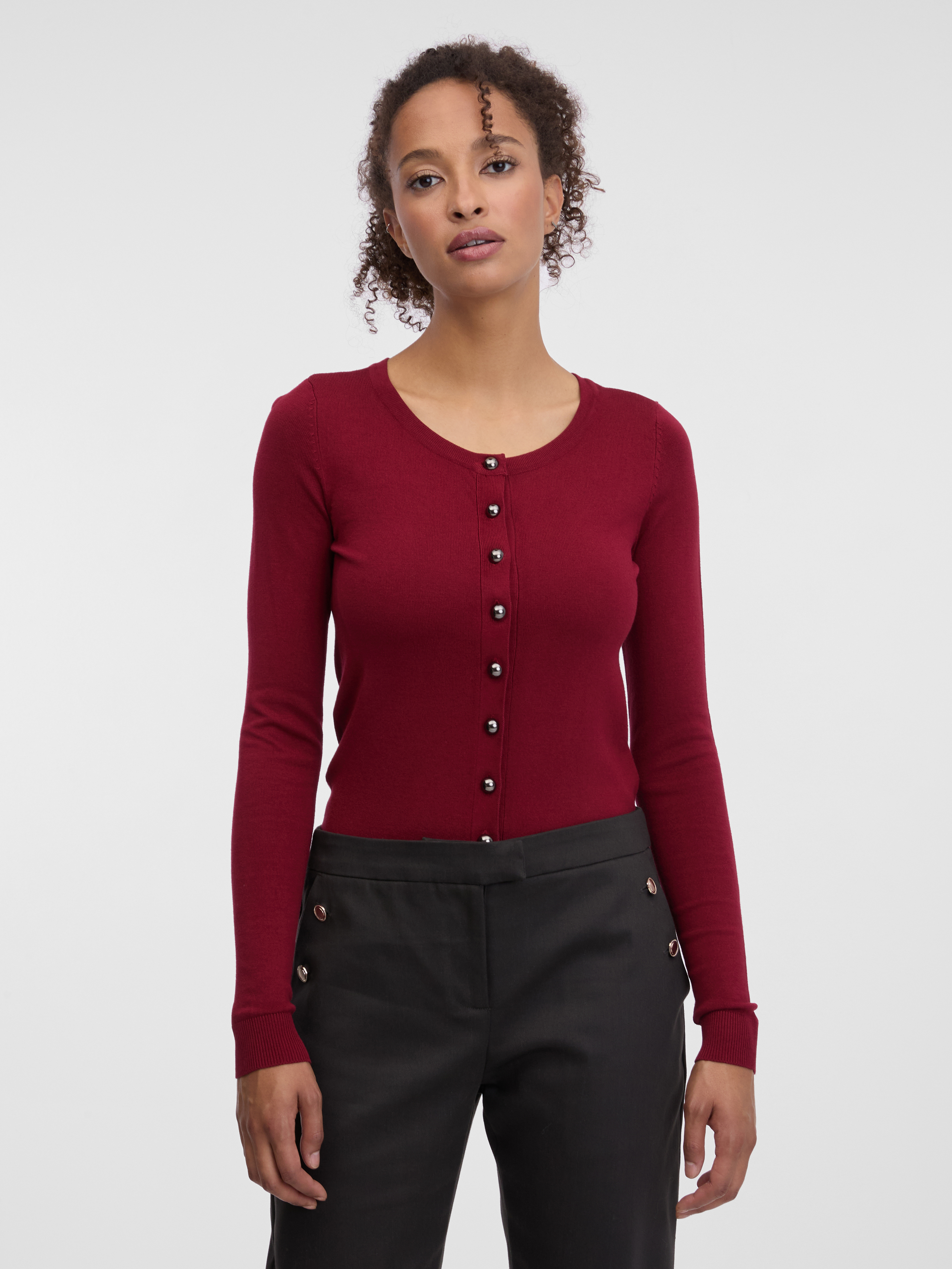 Burgundy Women's Cardigan ORSAY - Women's