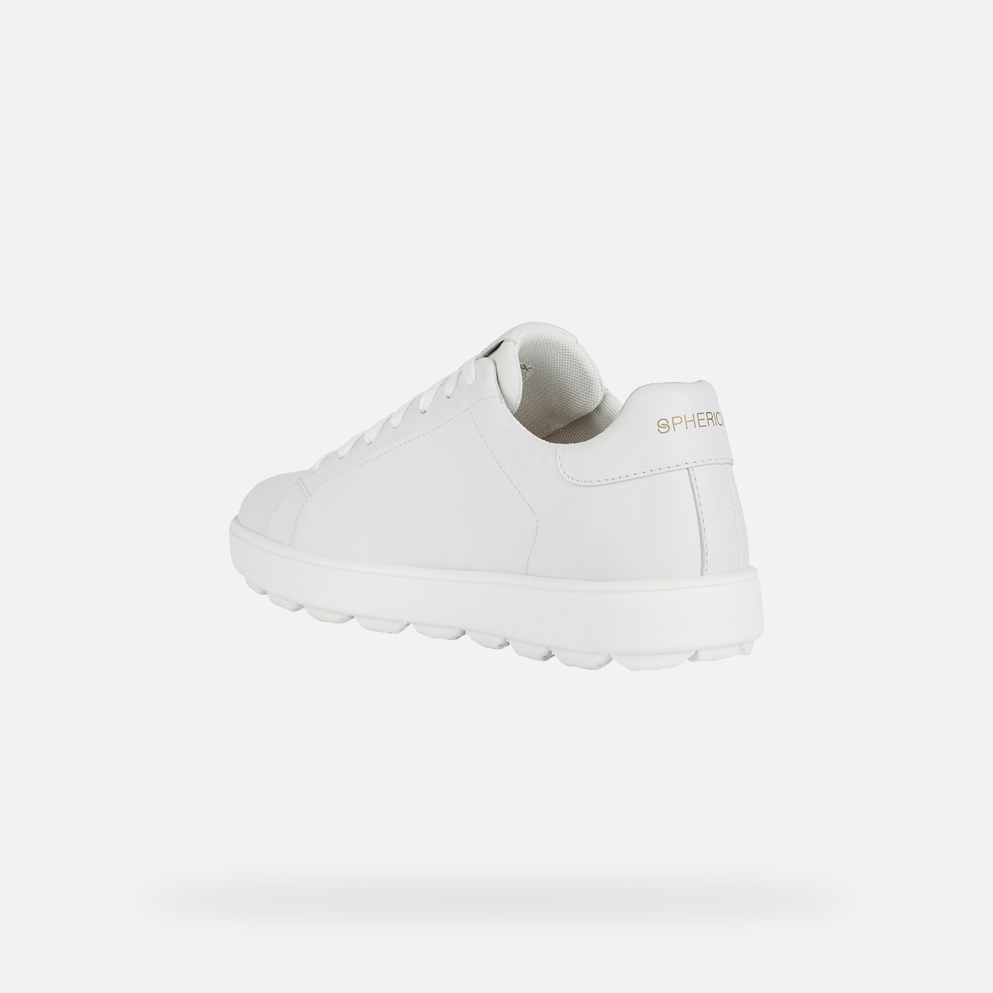 White men's sneakers Geox Spherica ECUB-1 - Men