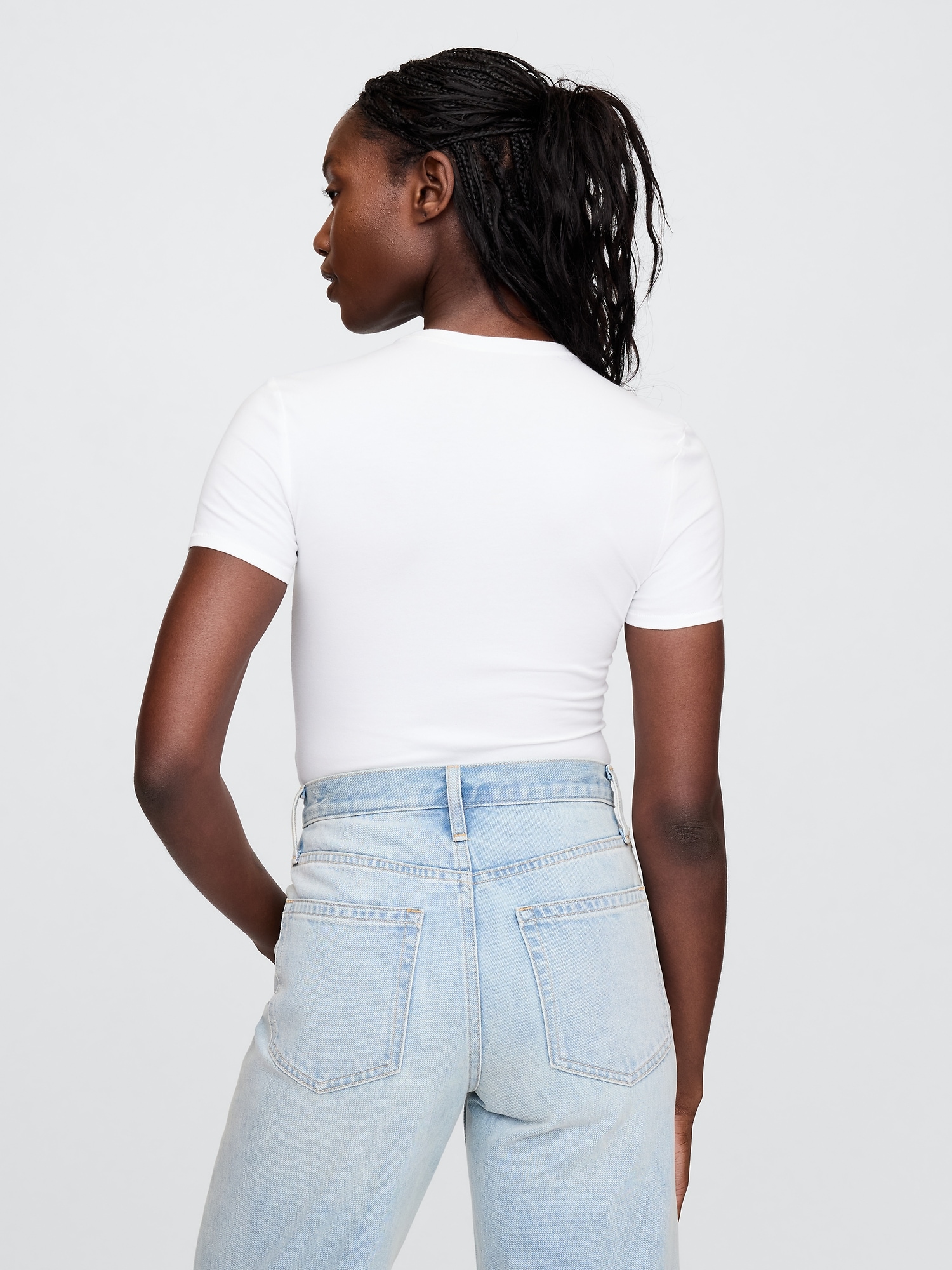 Body-uri cu mânecă scurtă pentru femei GAP