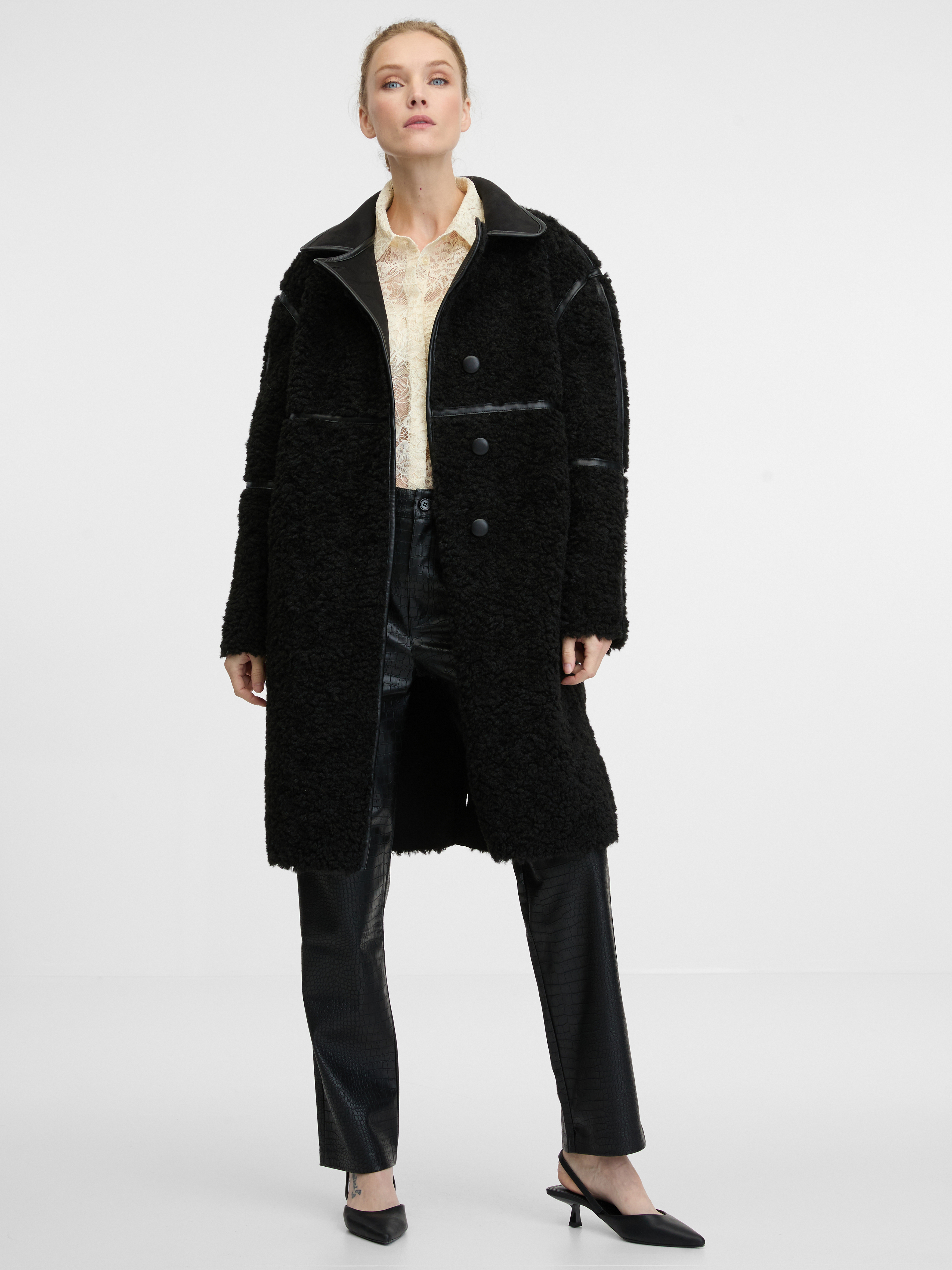 Black women's coat ORSAY - Women's