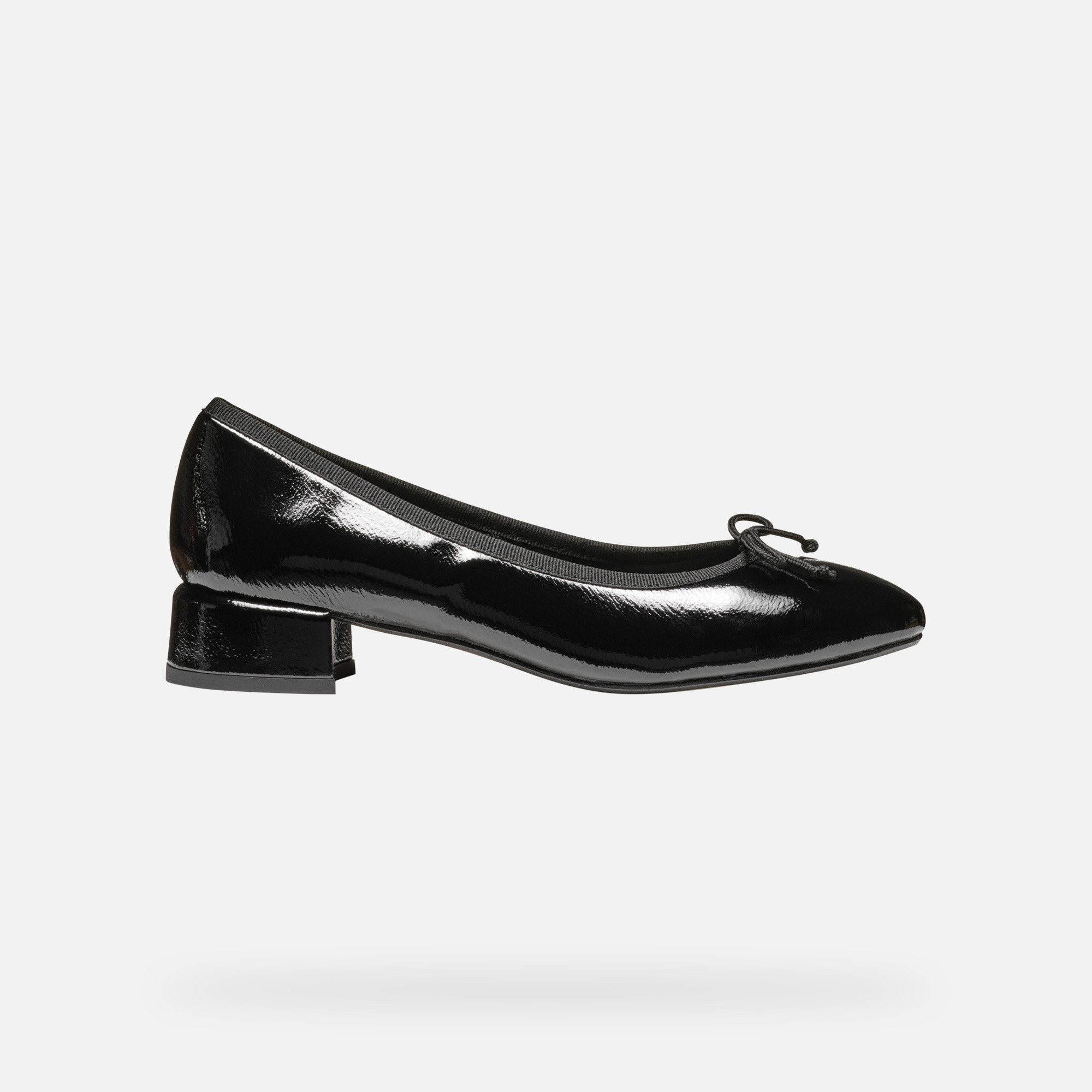 Black women's heeled shoes Geox Floretia - Women's
