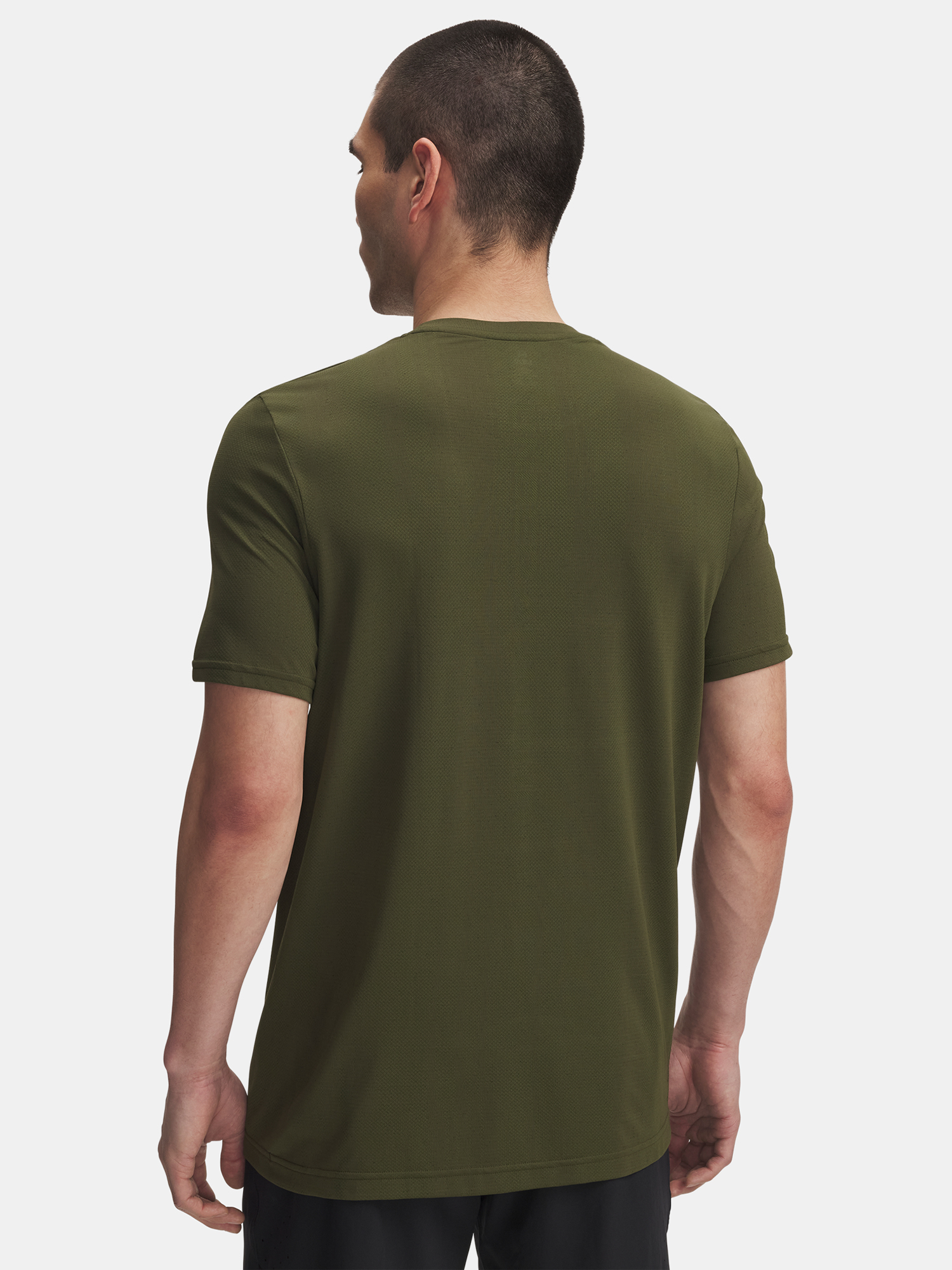 Men's Under Armour UA Vanish Elite Seamless SS-GRN T-Shirt - Men's