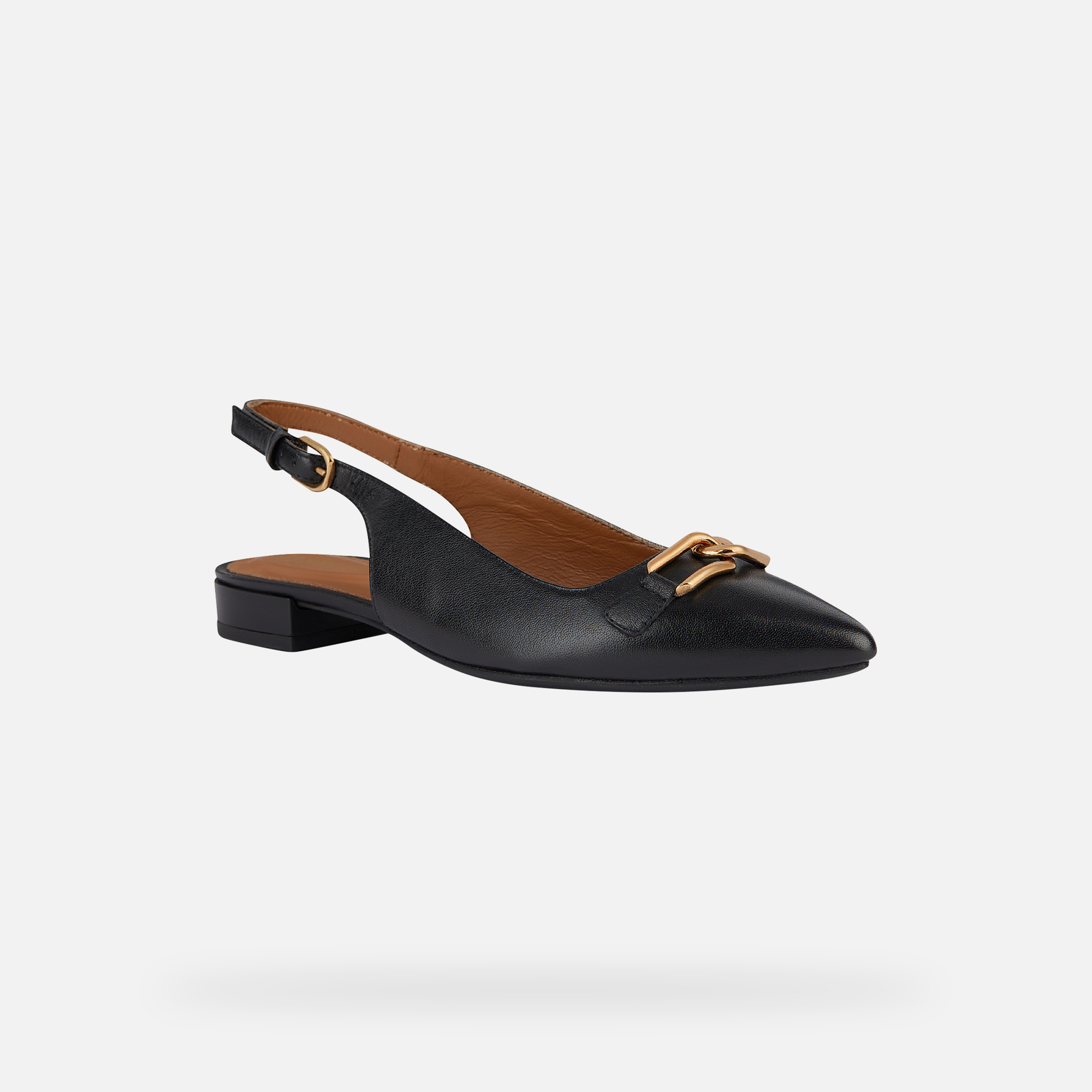 Black women's ballet flats Geox Charyssa - Women's