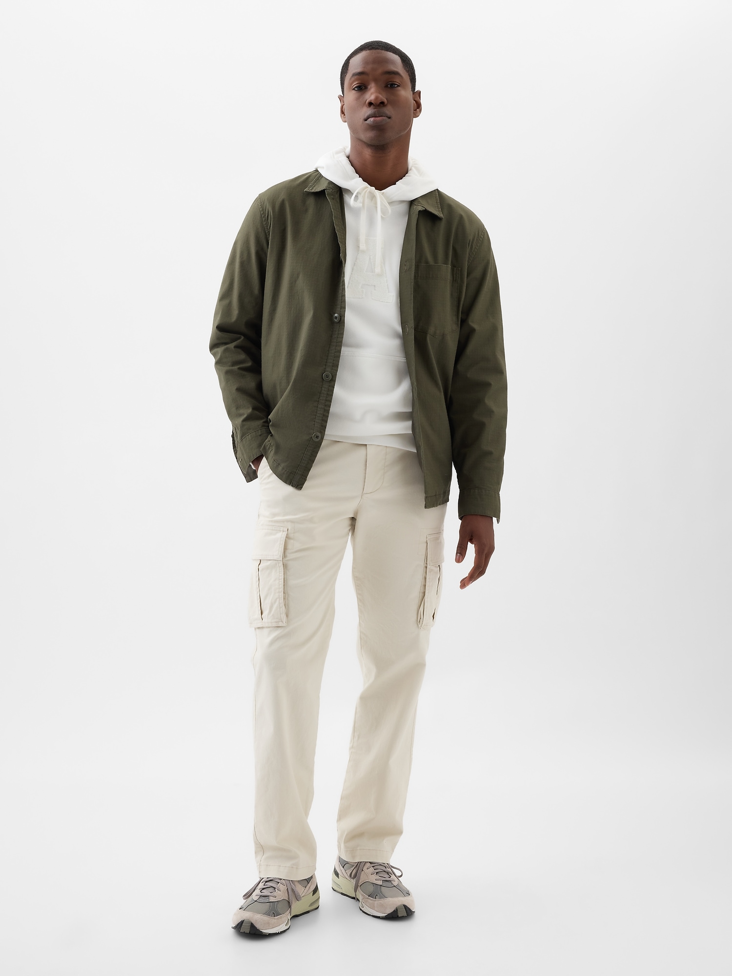 Pantaloni casual pentru barbati GAP - bej