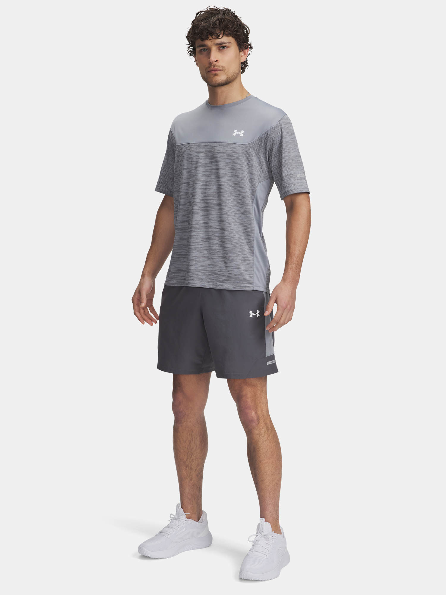 Men&#039;s shorts Under Armour UA Tech Utility Shorts-GRY - Men&#039;s