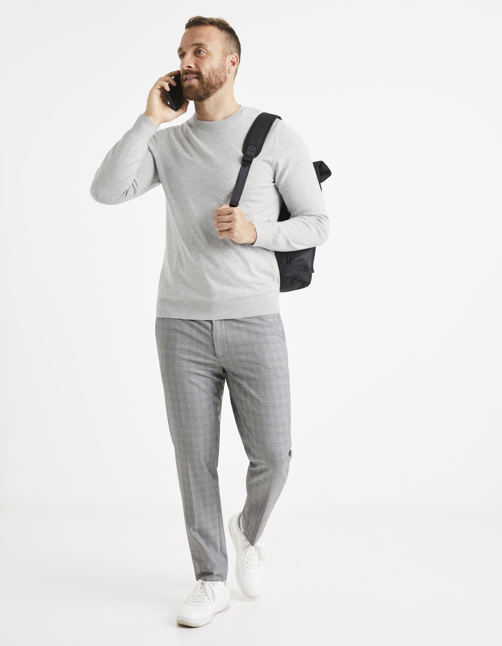 Pulovere pentru barbati Celio - gri