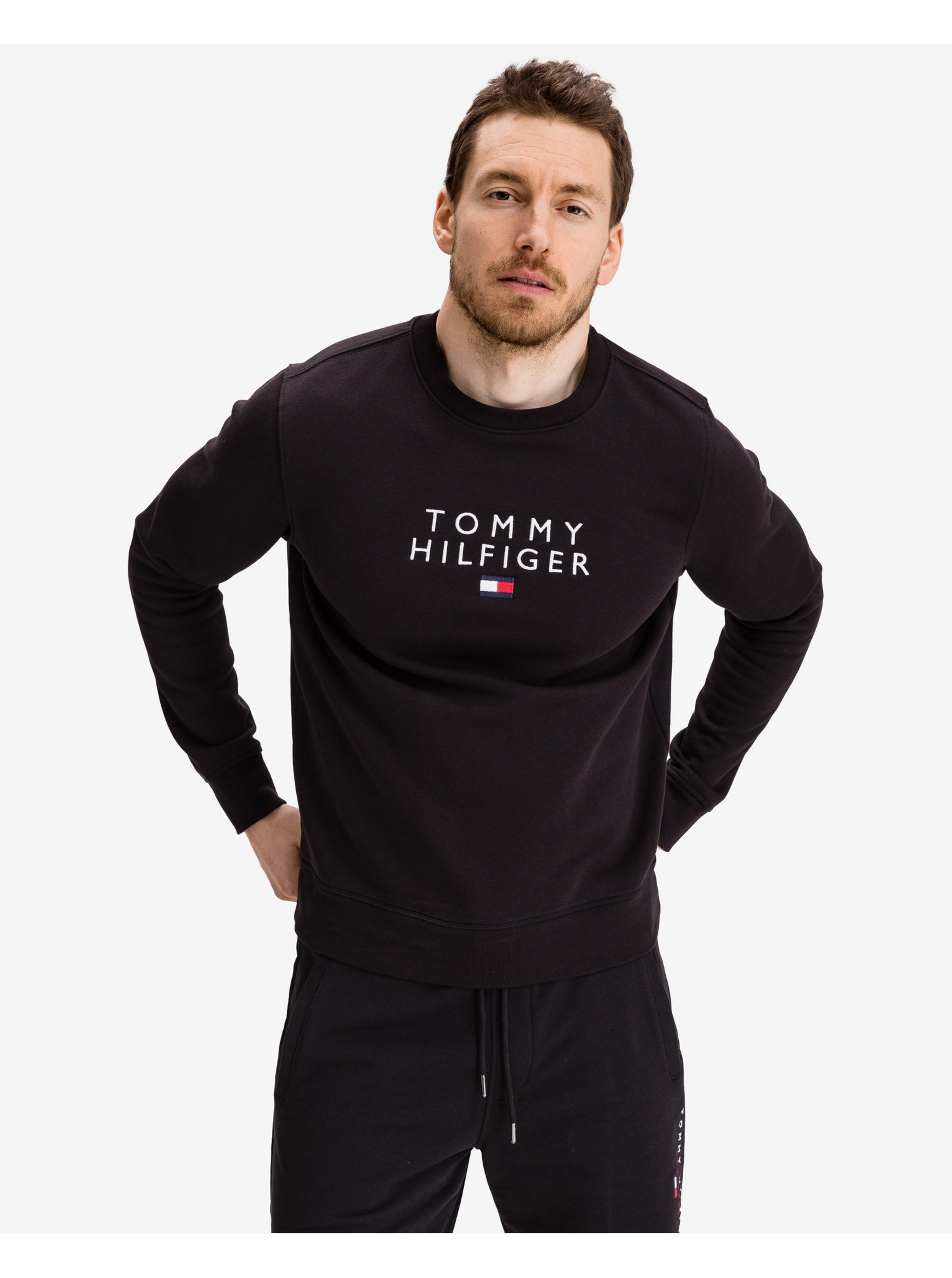 Stacked Flag Sweatshirt Tommy Hilfiger - Men