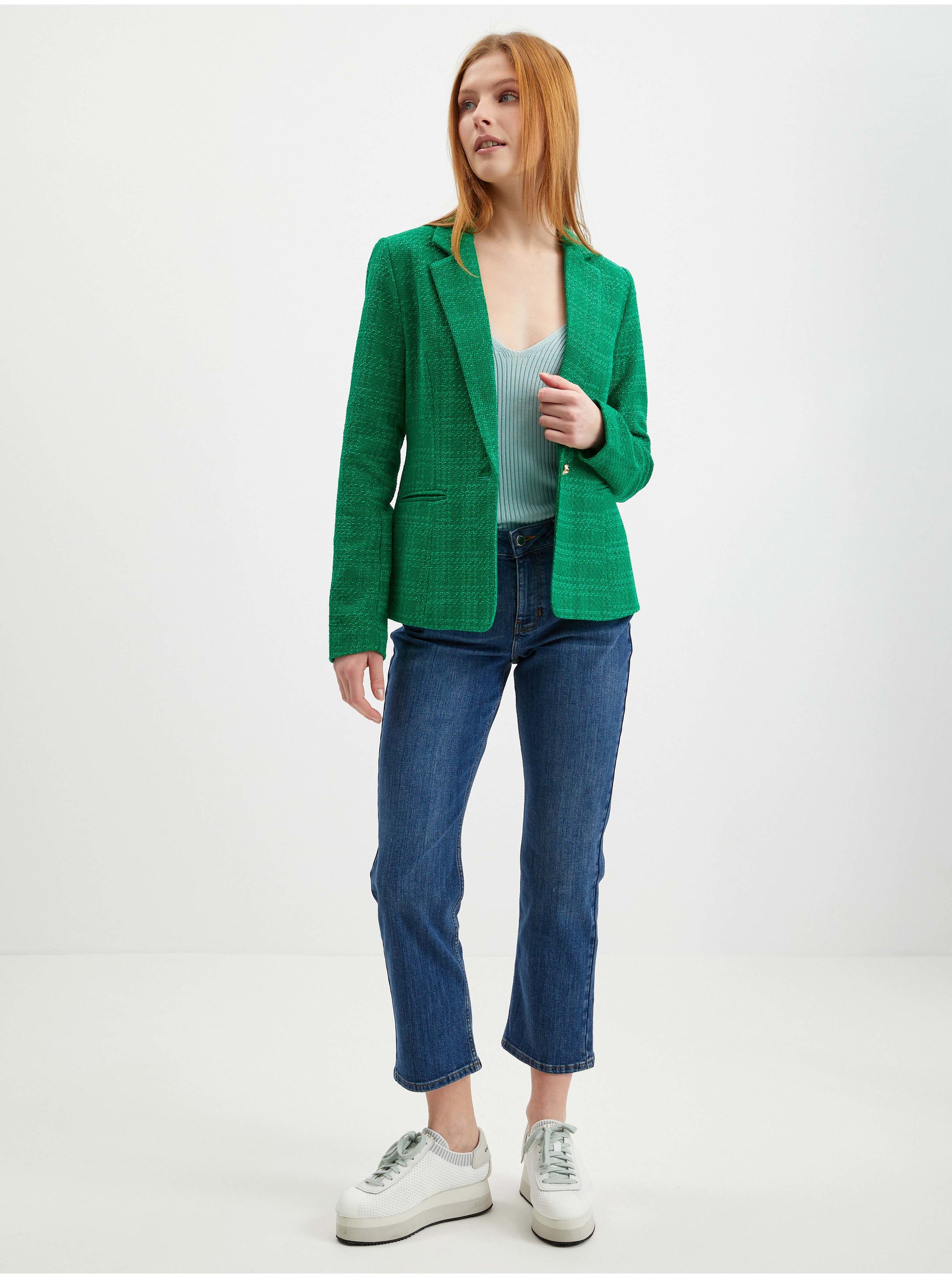 Sacouri si blazere pentru femei ORSAY - verde