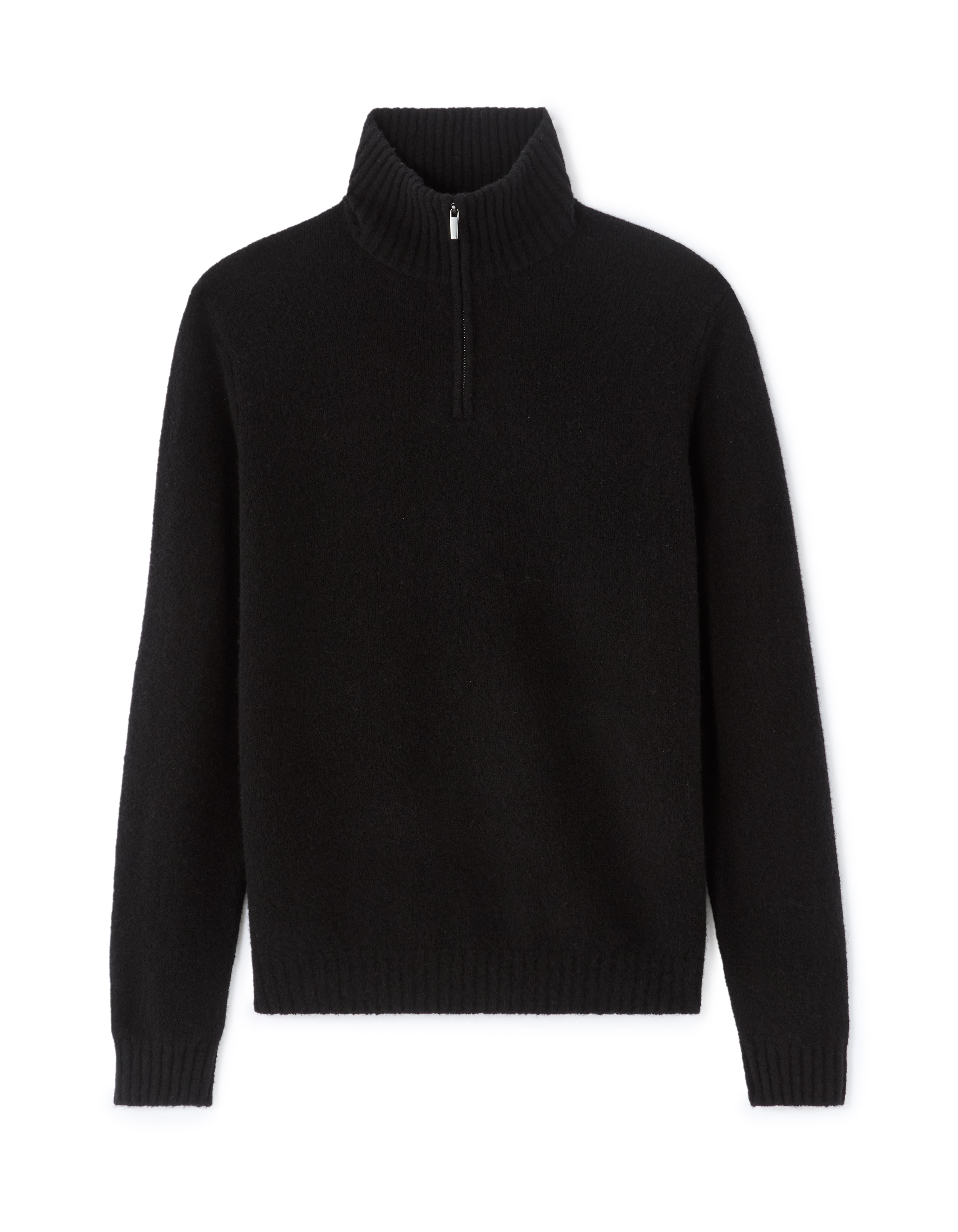 Čierny sveter Celio Metruck s rolákom