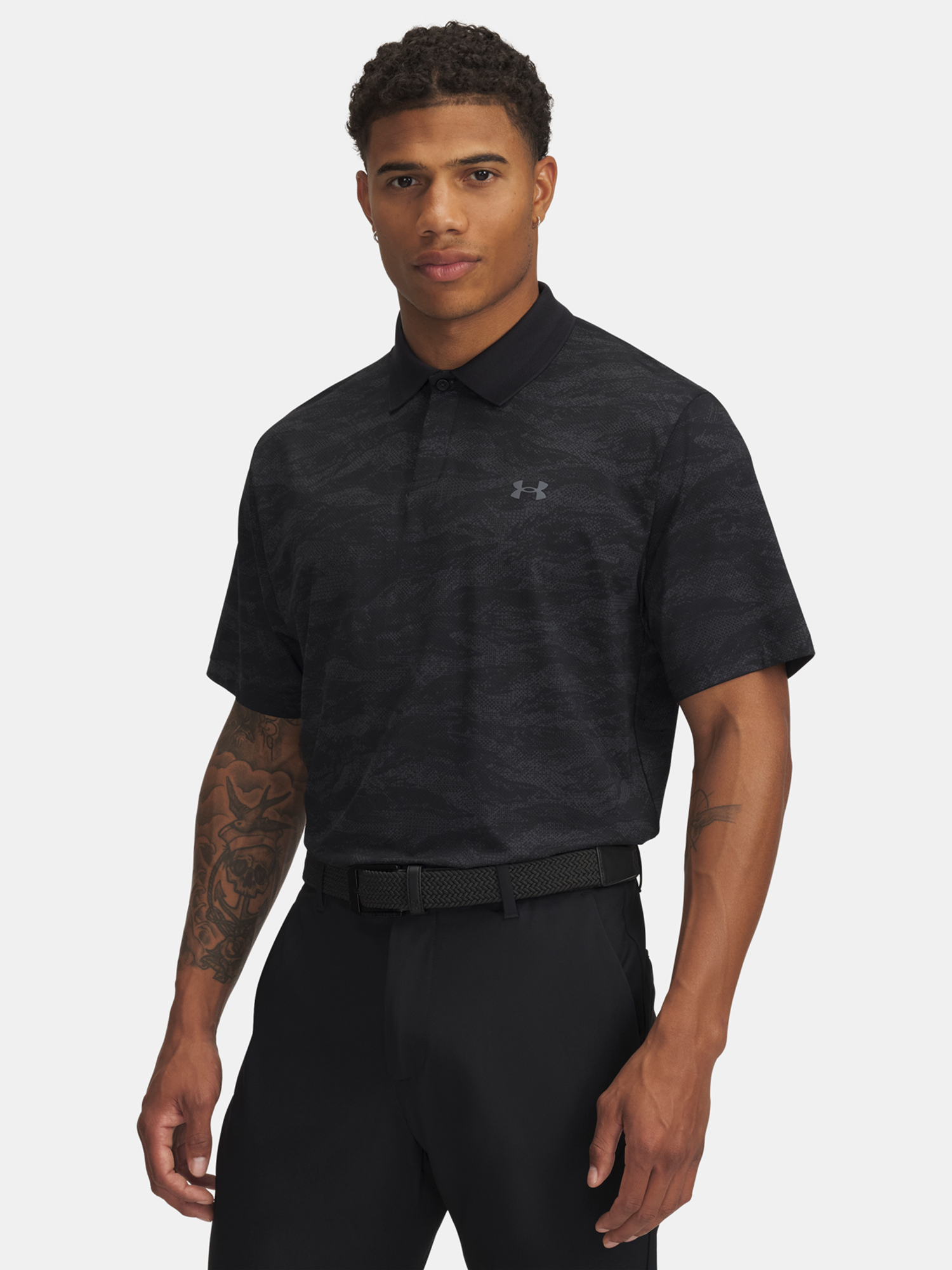 Pánské tričko Under Armour UA Drive Chill Printed Polo - Pánské