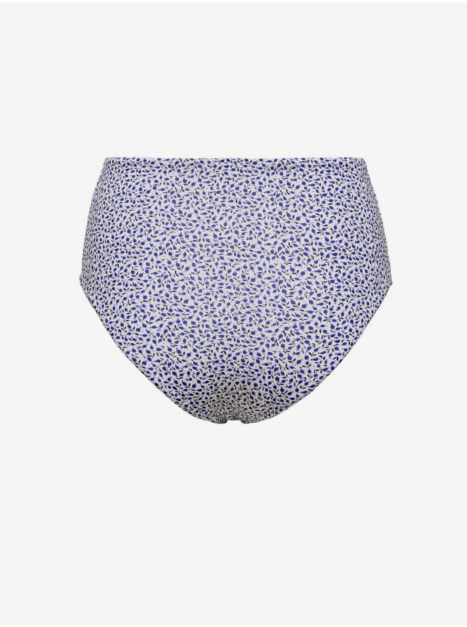 Bikini pentru femei ONLY - albastru, alb