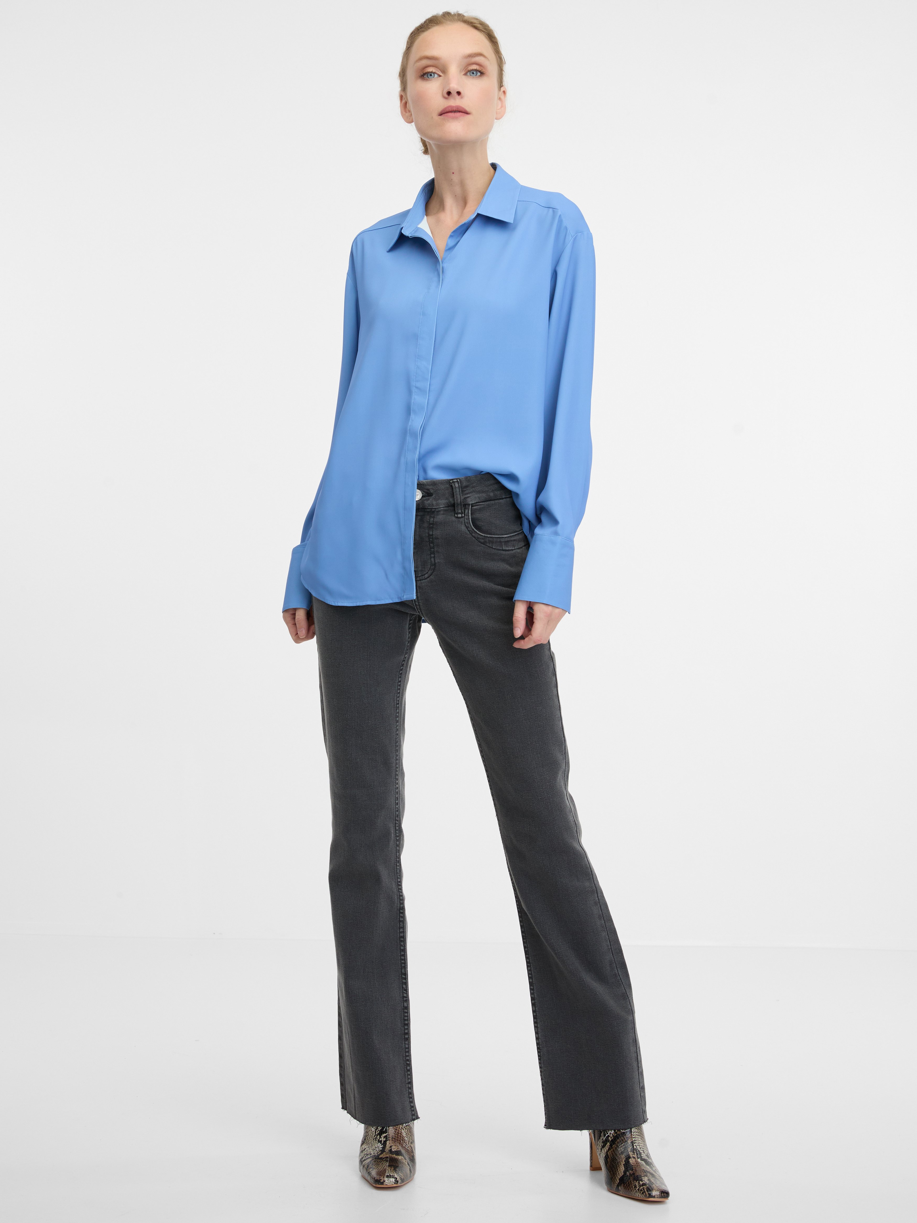 Blue men's shirt ORSAY - Women's