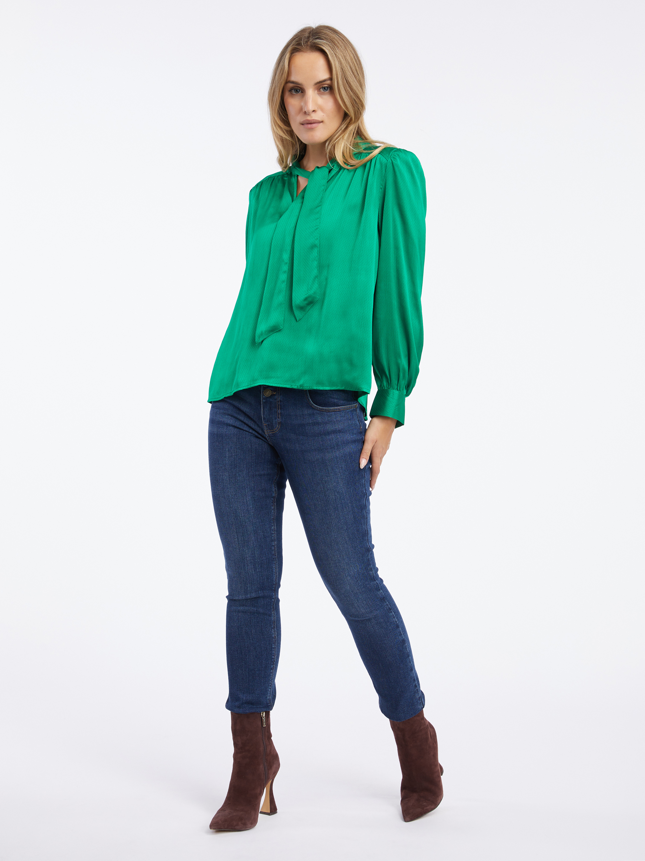 Marimi curvy pentru femei ORSAY - verde