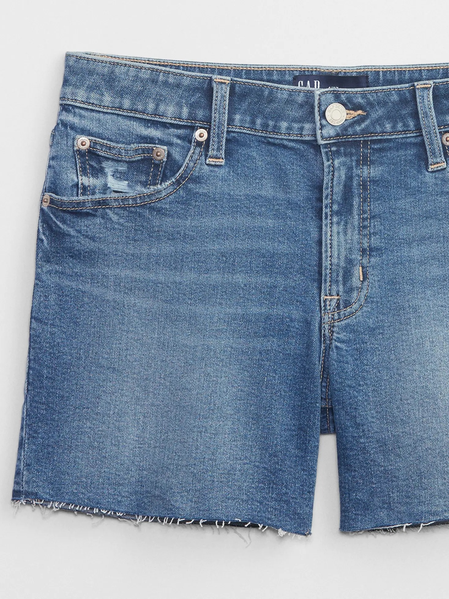 Pantaloni scurti pentru femei GAP - albastru