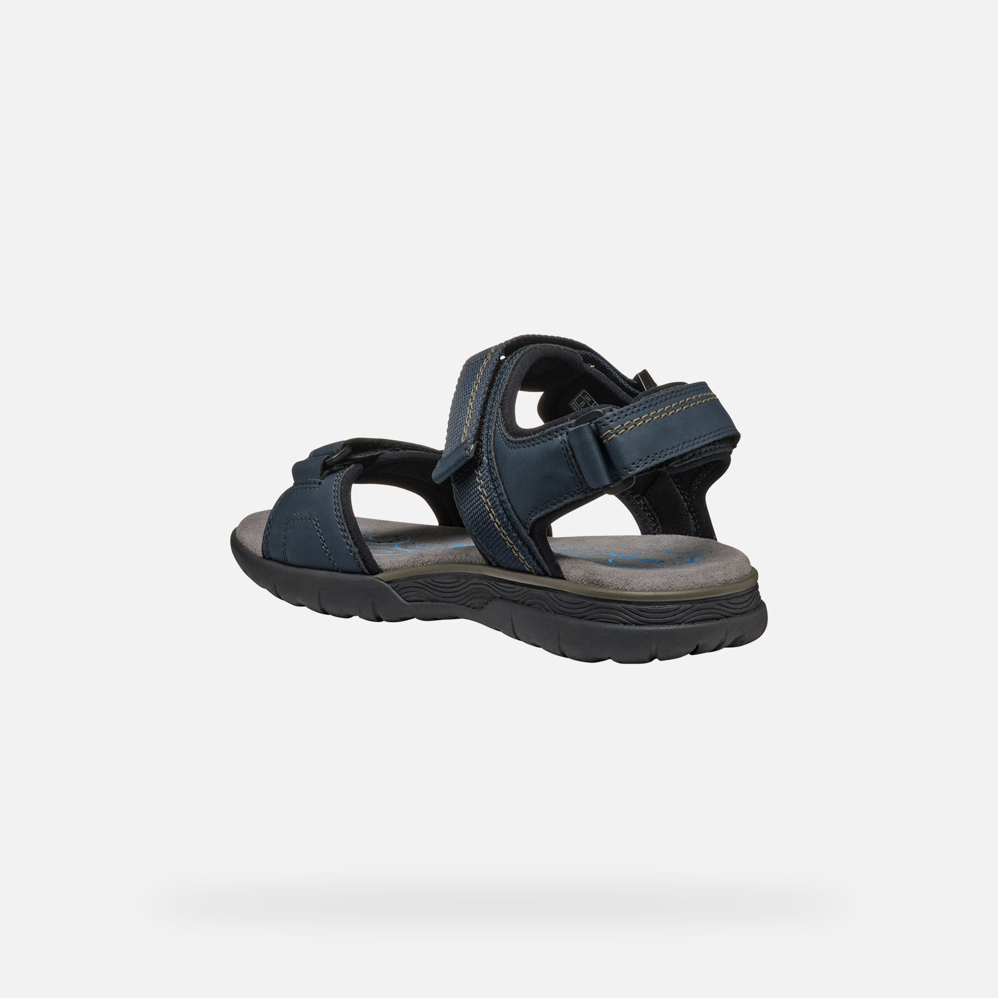 Dark blue men's sandals Geox Spherica EC5 - Men